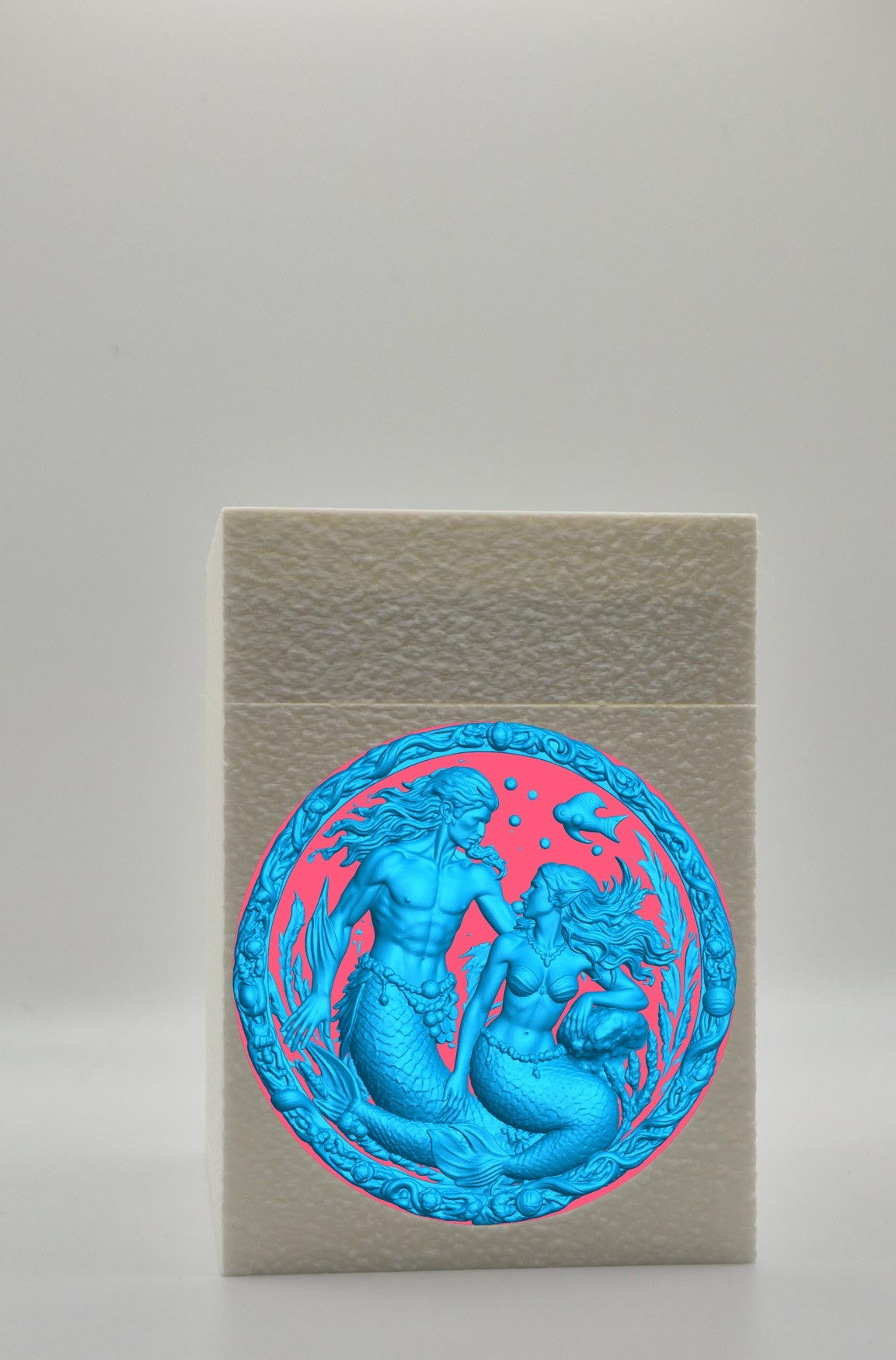 Merfolk Card Box — White