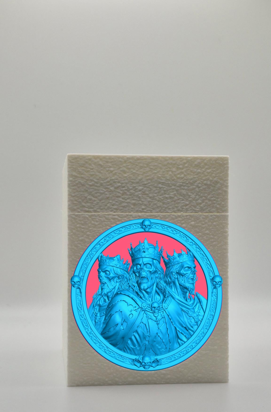 Zombie King Card Box — White