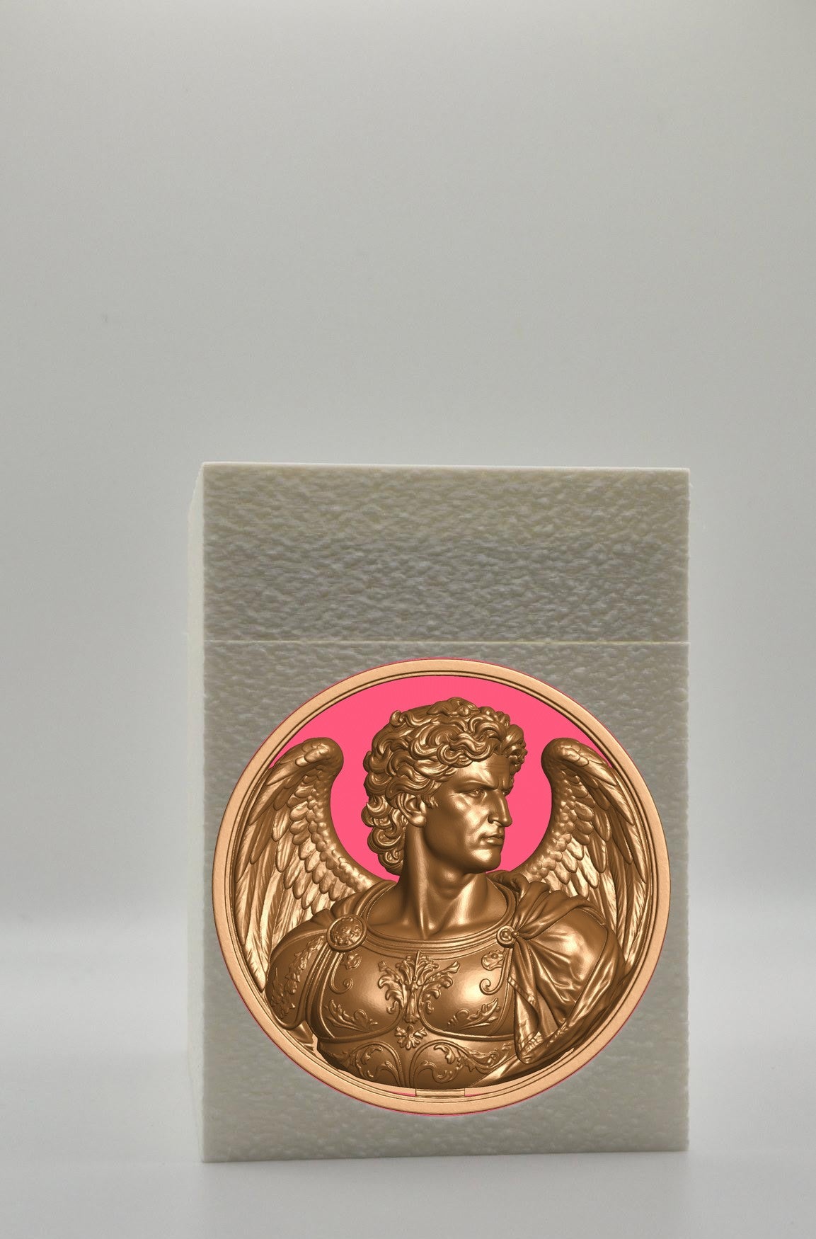 Angel Card Box — White