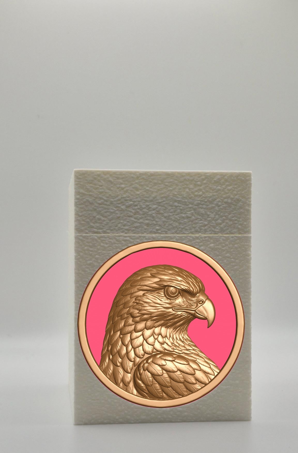 Eagle Card Box — White