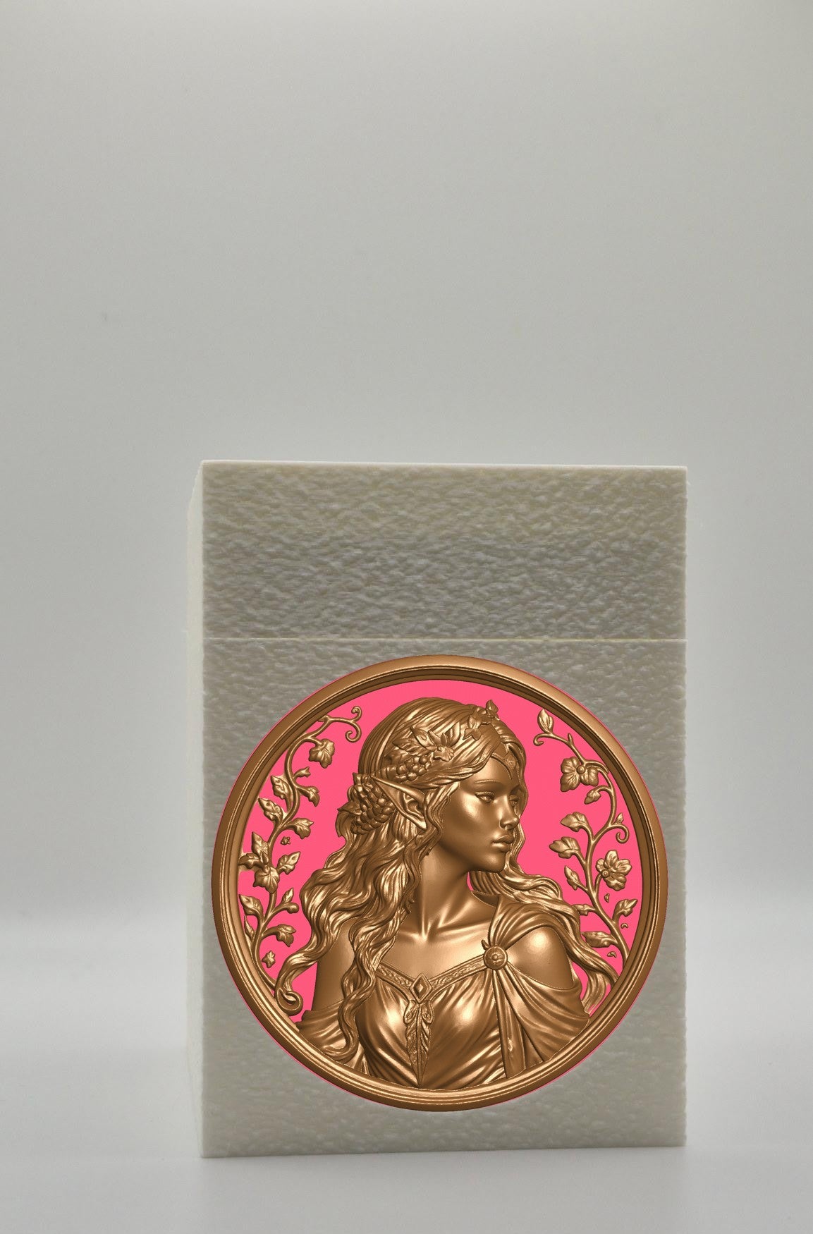 Elf Maiden Card Box — White