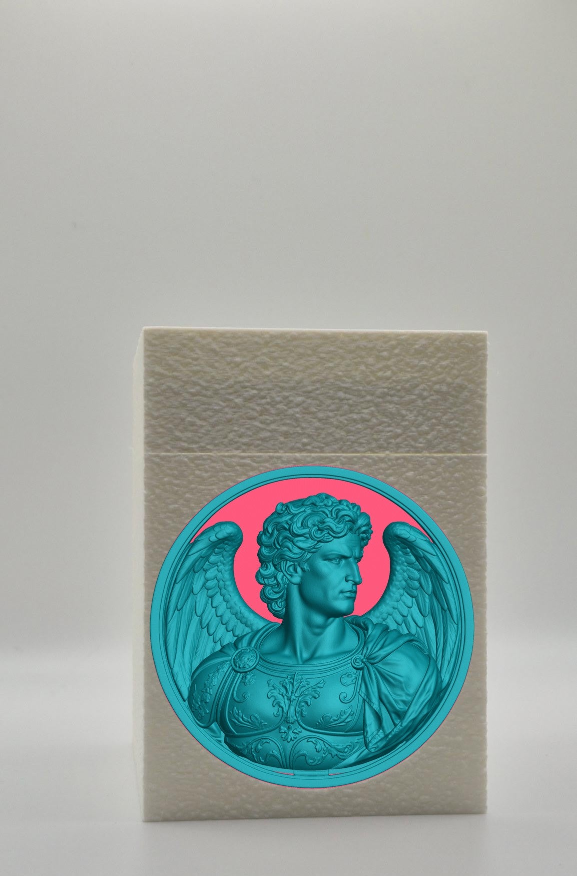 Angel Card Box — White