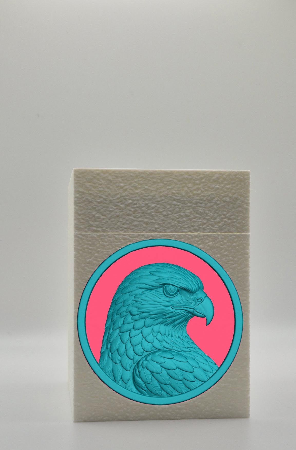 Eagle Card Box — White
