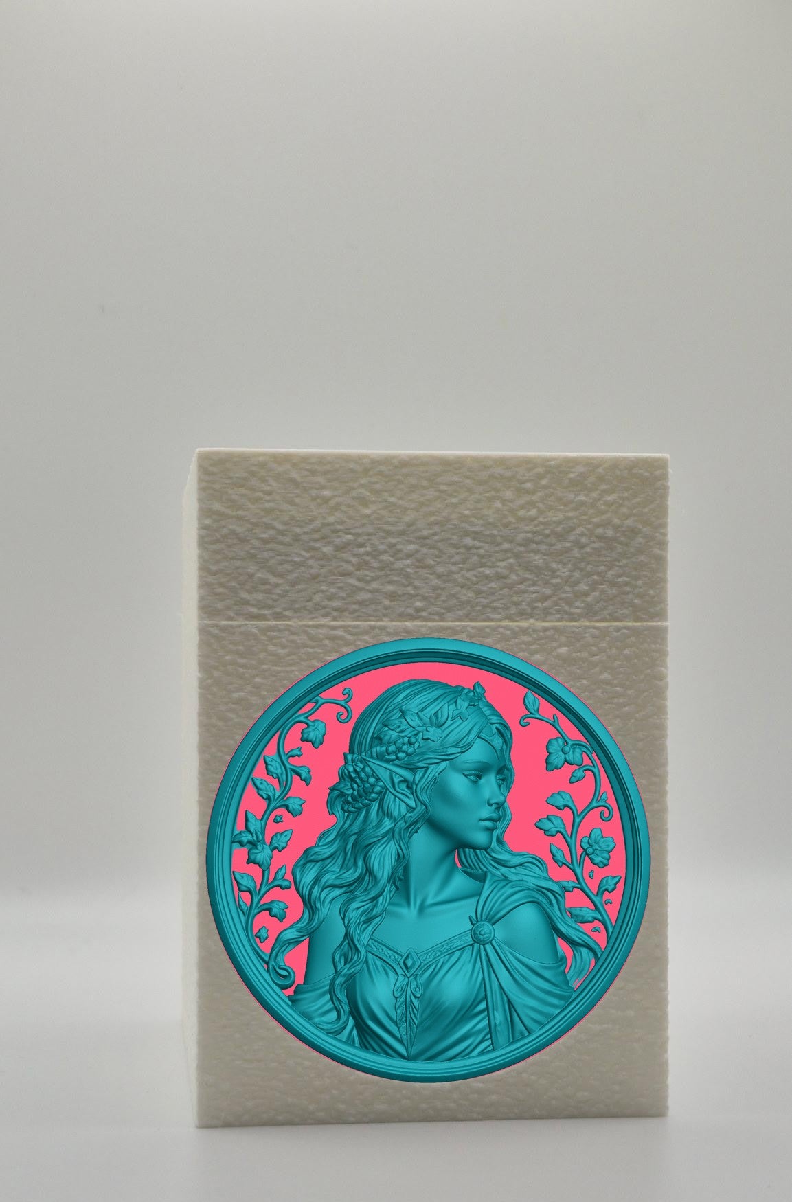 Elf Maiden Card Box — White