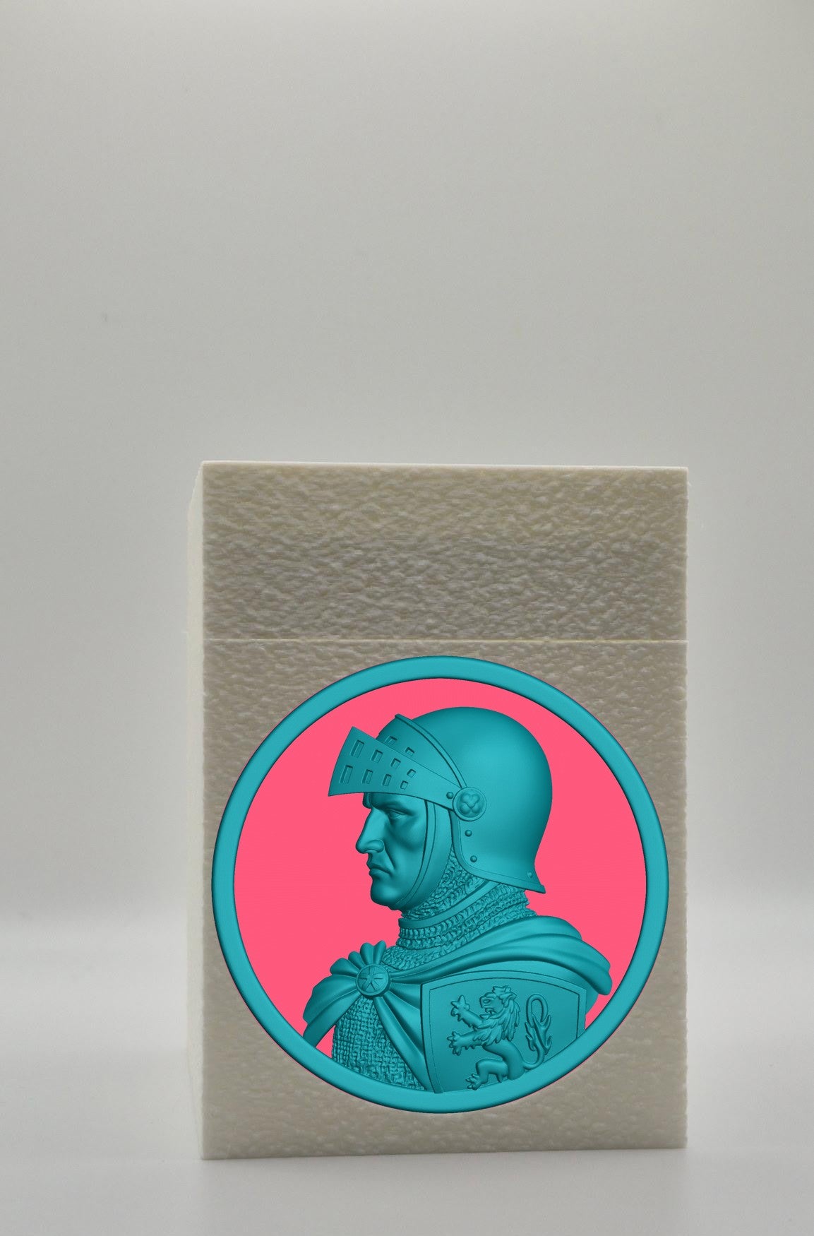 Knight Card Box — White