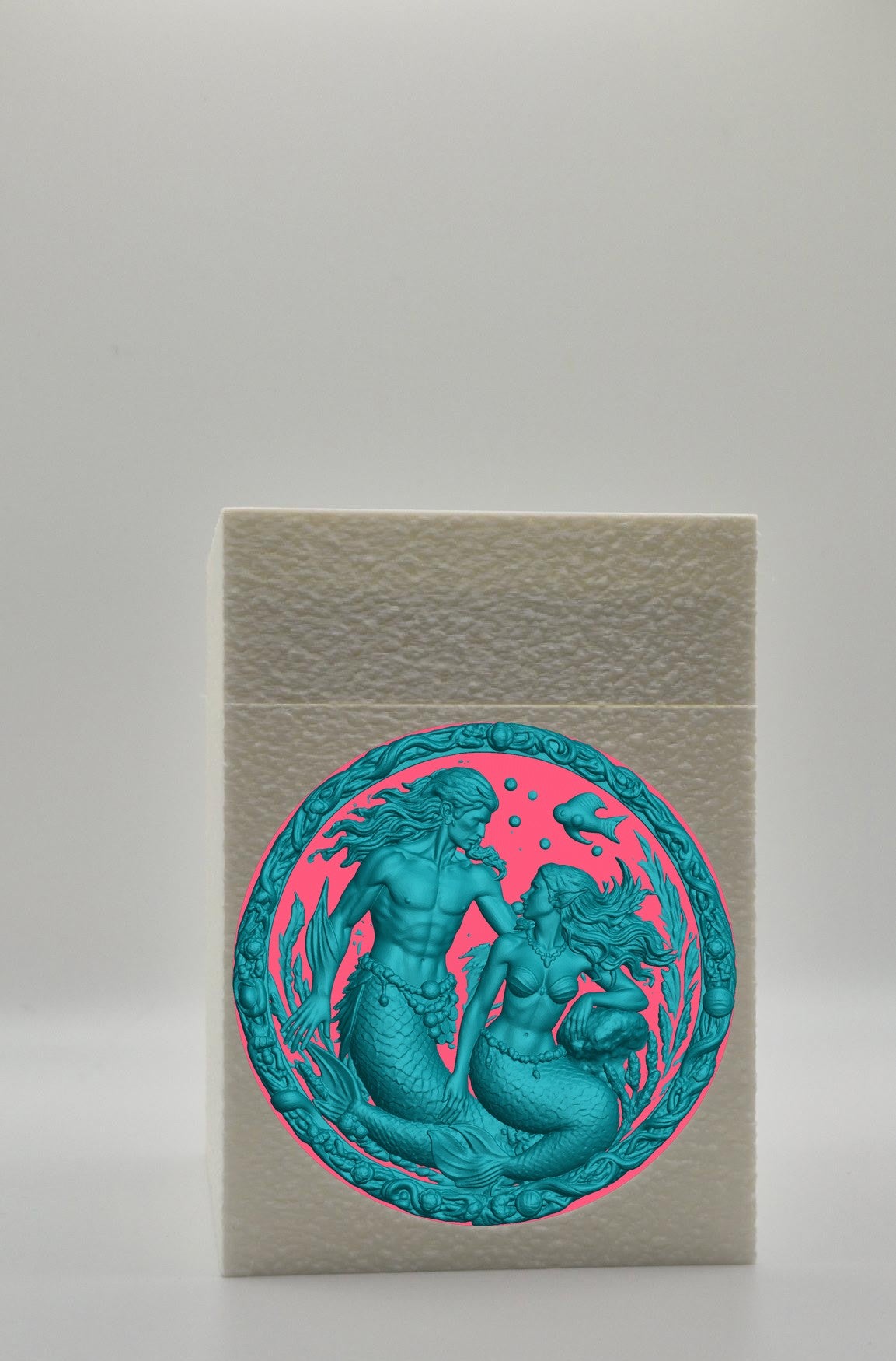 Merfolk Card Box — White