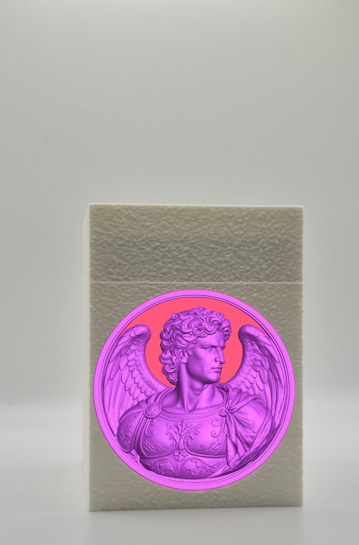 Angel Card Box — White