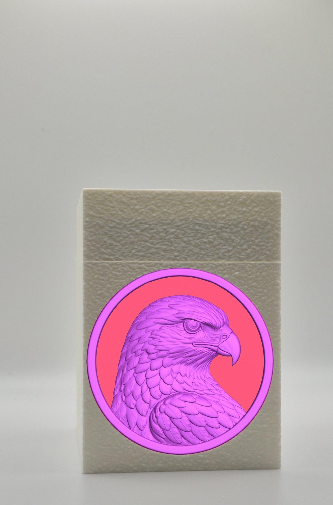 Eagle Card Box — White