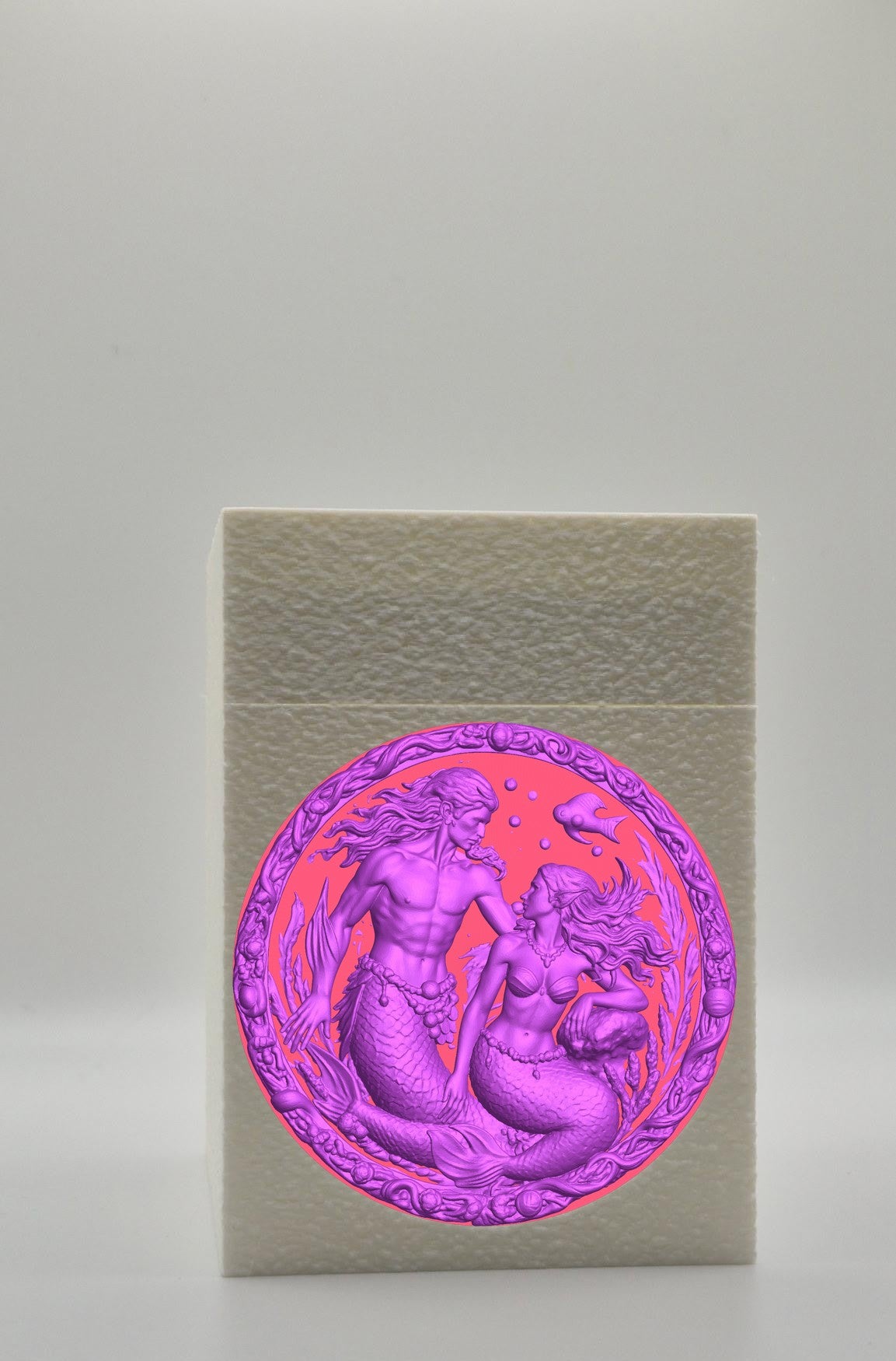 Merfolk Card Box — White