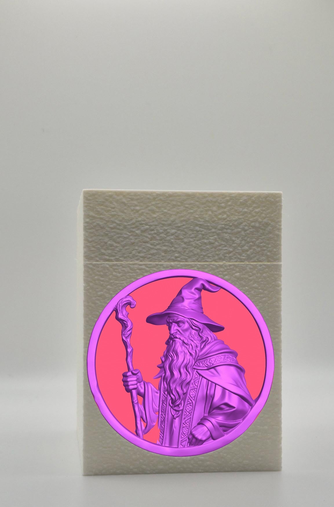 Wizard Card Box — White