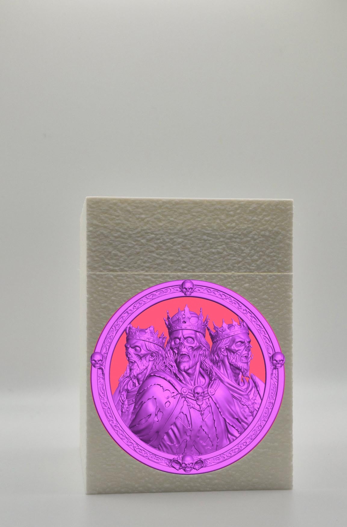 Zombie King Card Box — White