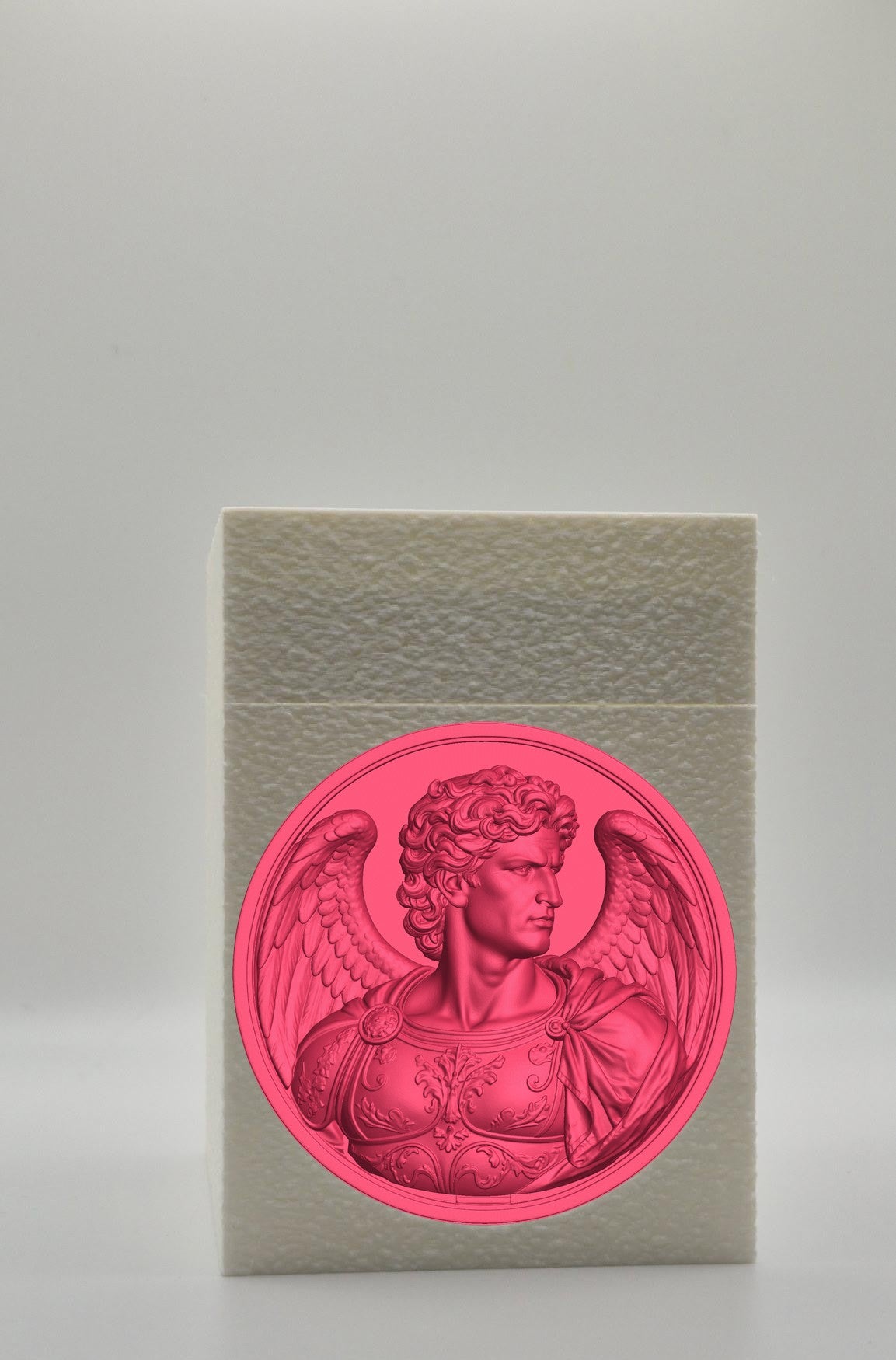 Angel Card Box — White