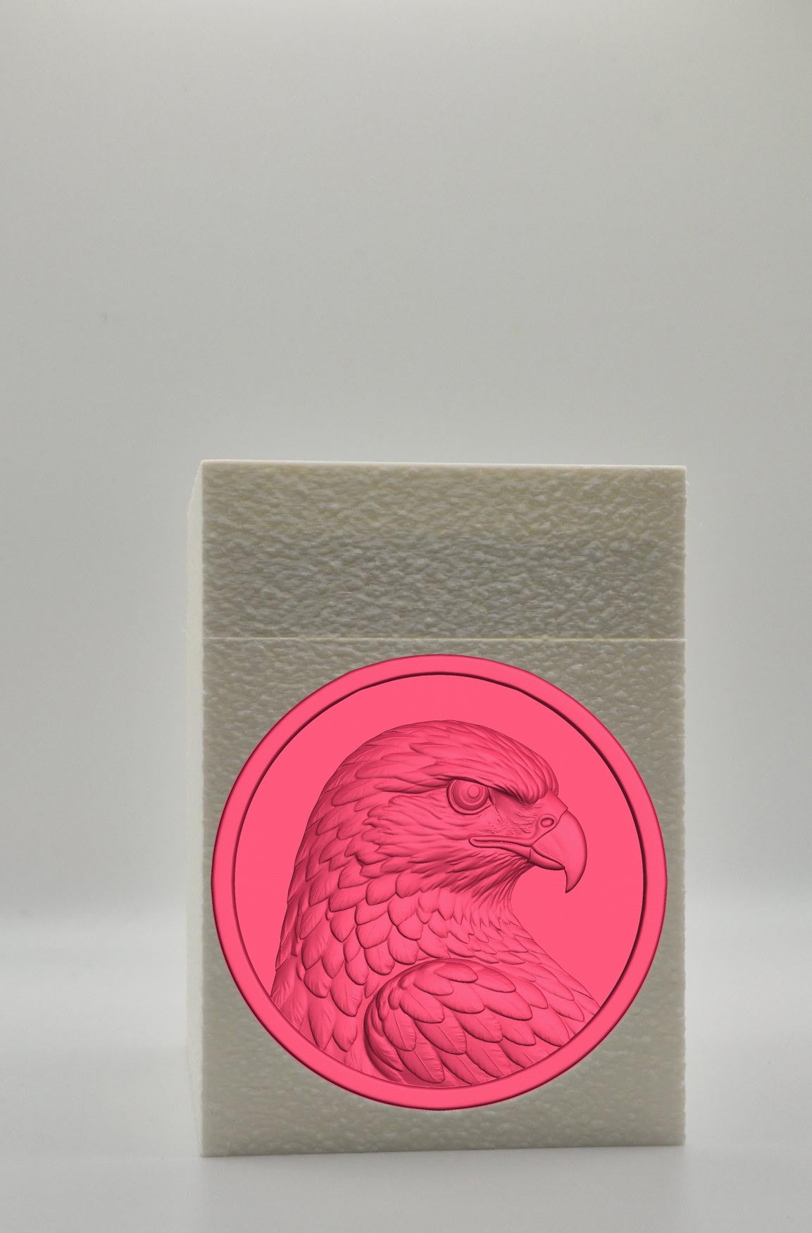 Eagle Card Box — White