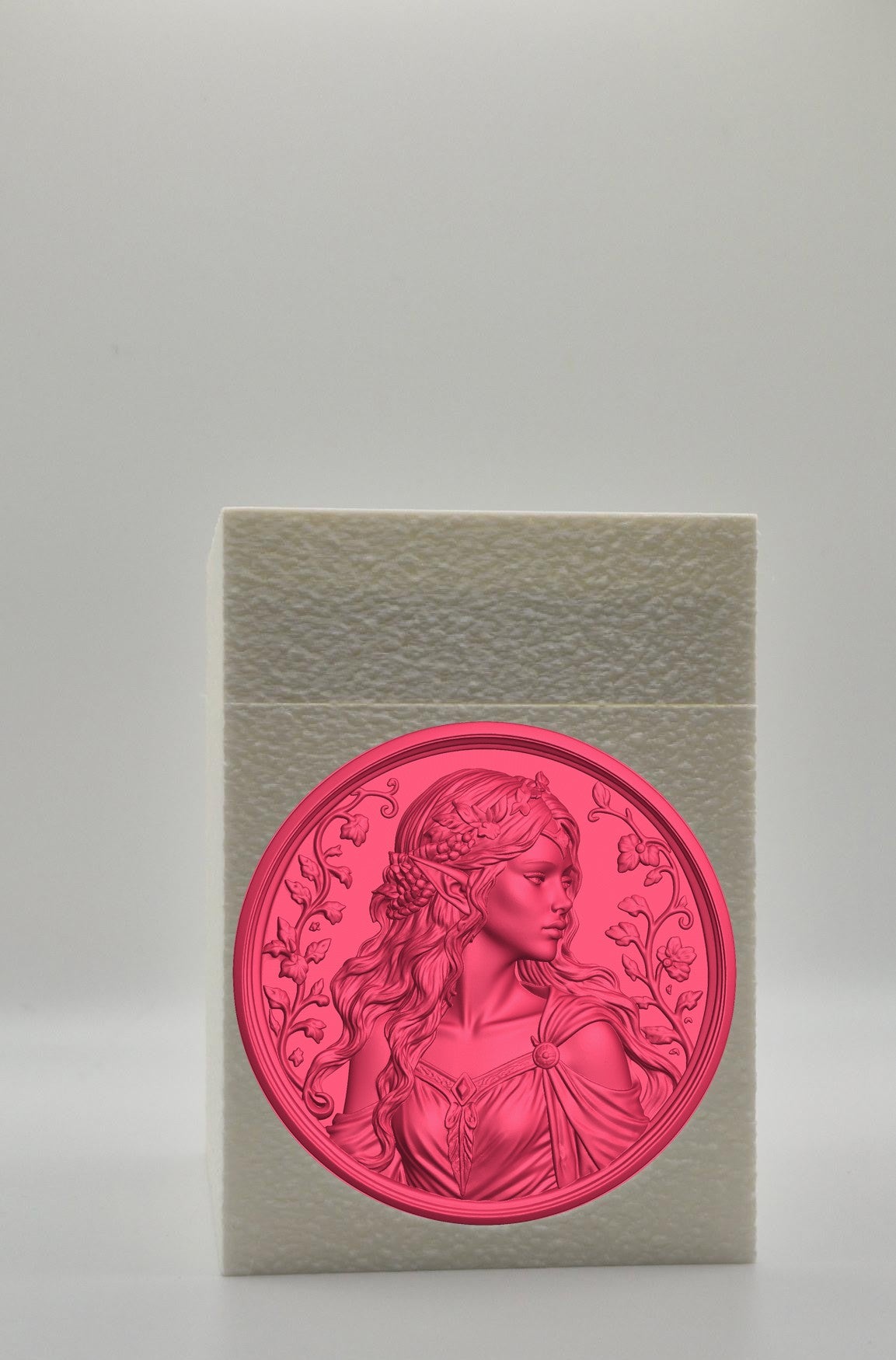 Elf Maiden Card Box — White