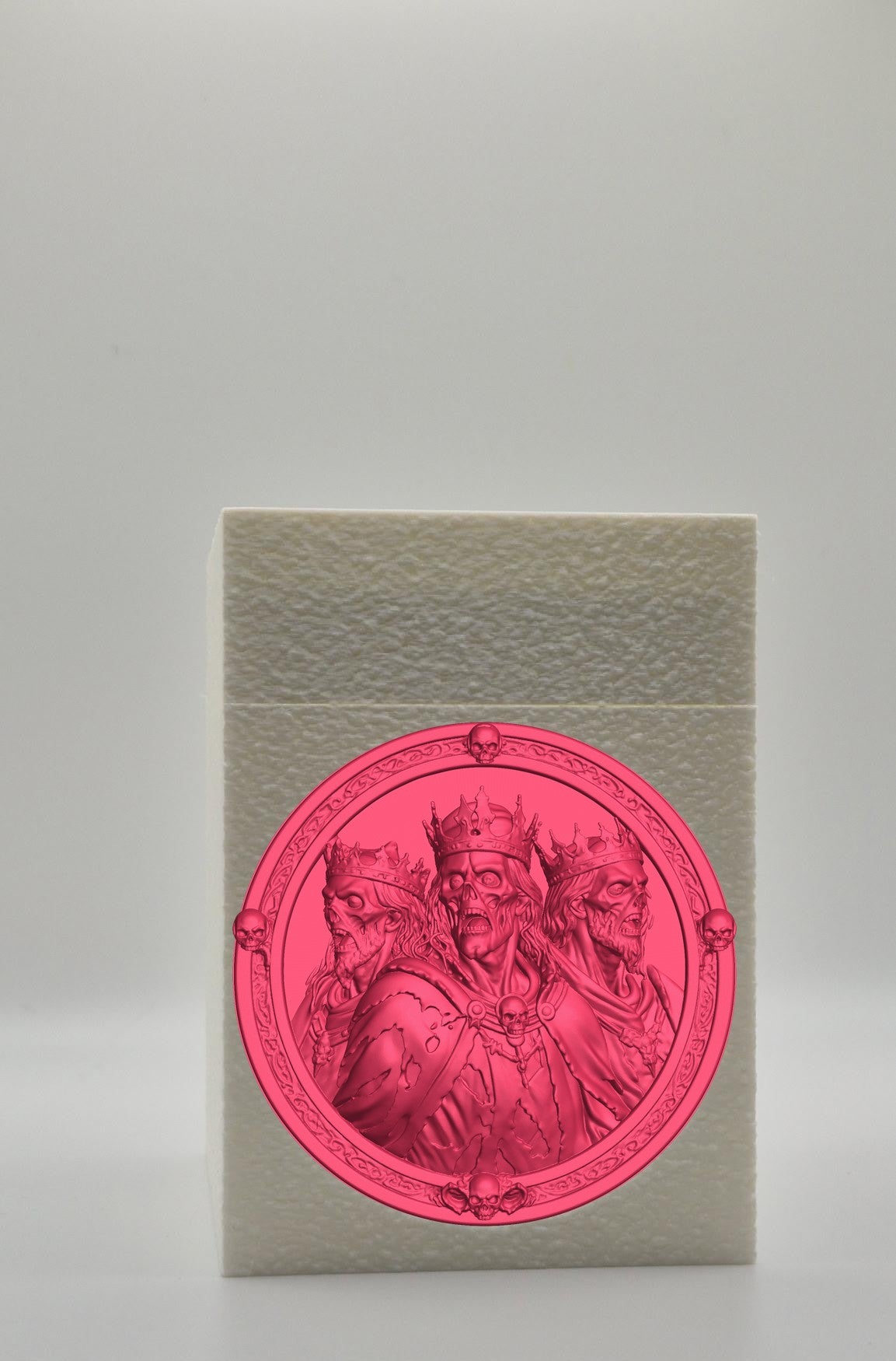 Zombie King Card Box — White