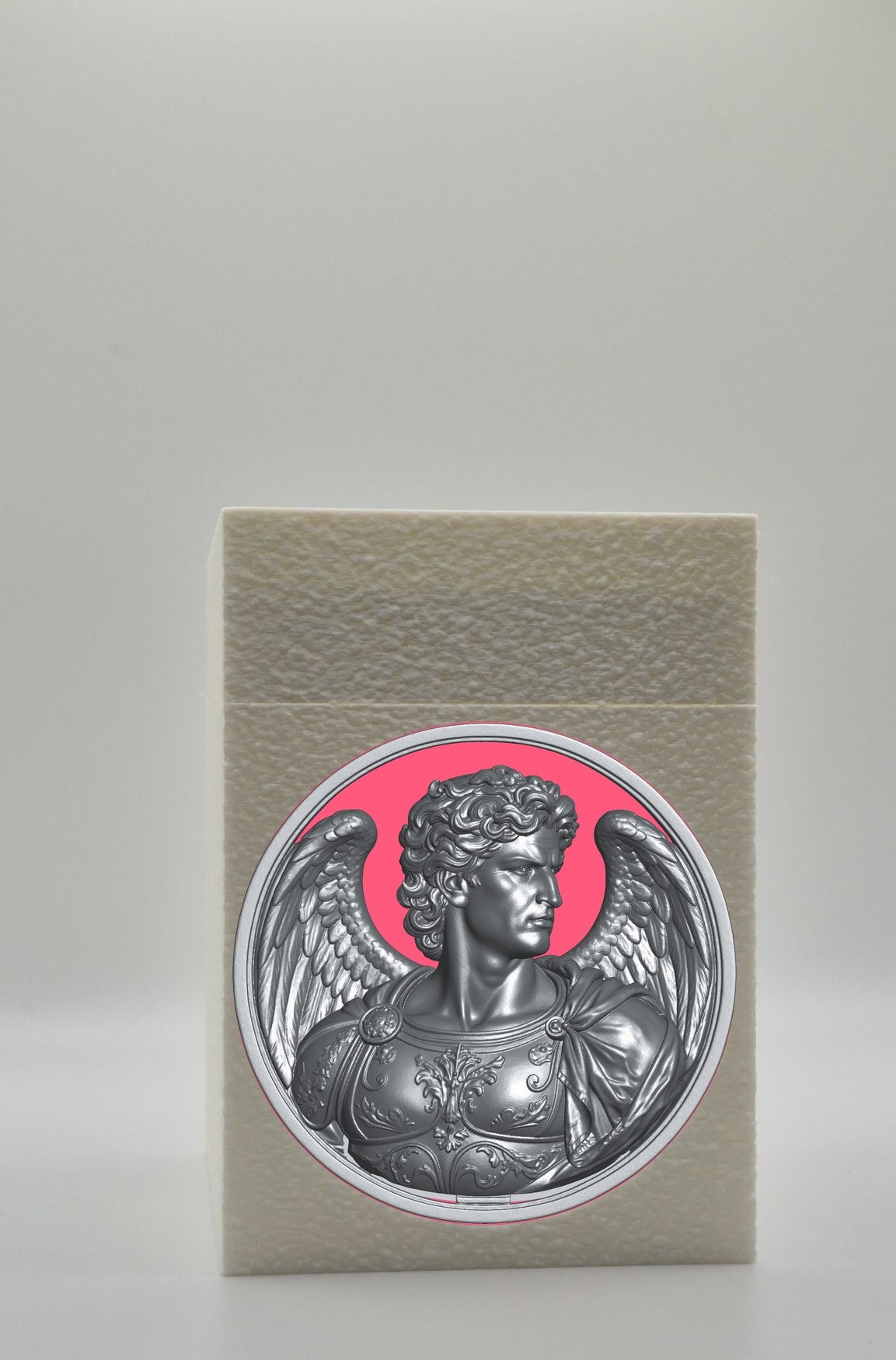 Angel Card Box — White