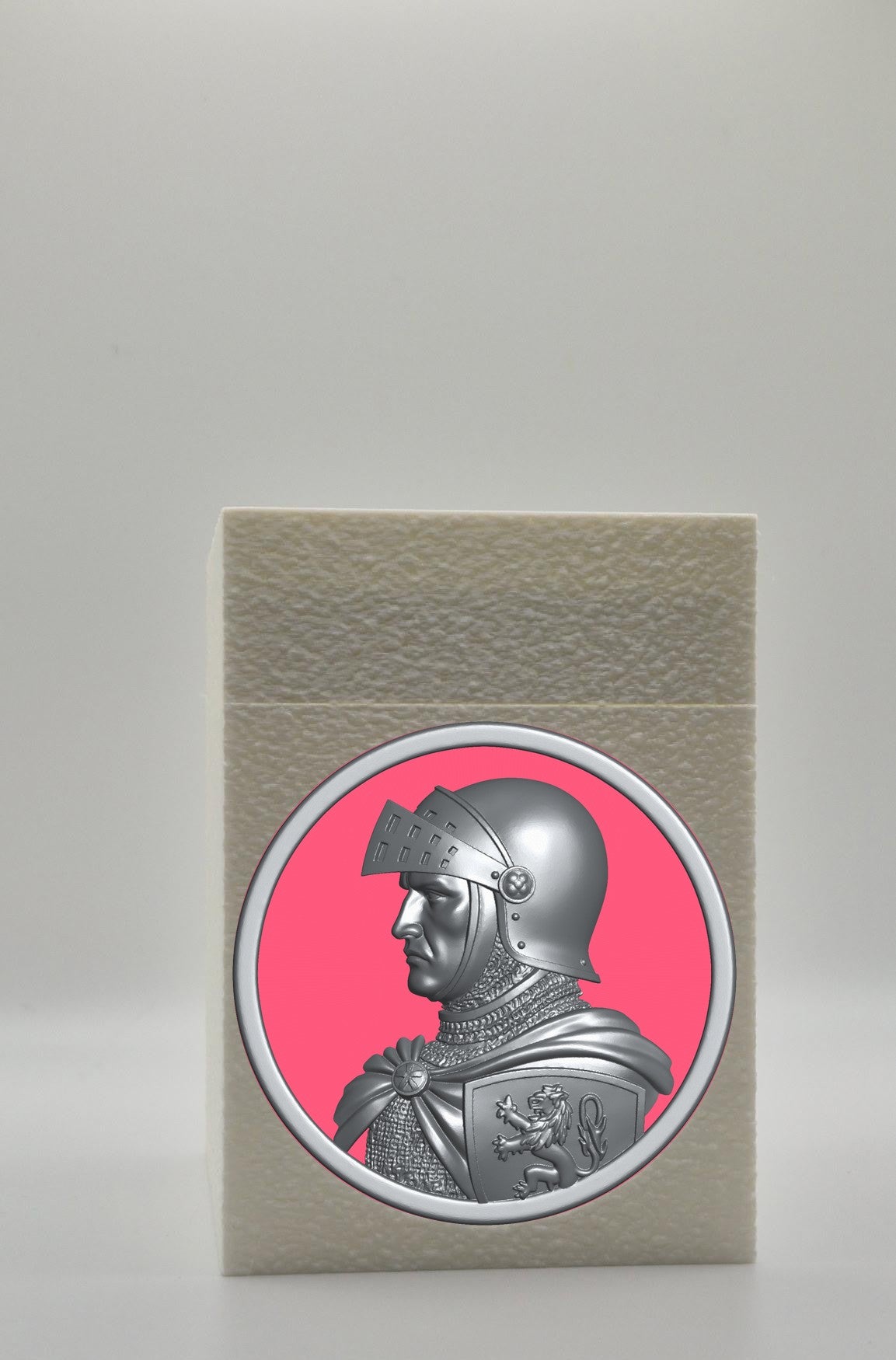 Knight Card Box — White