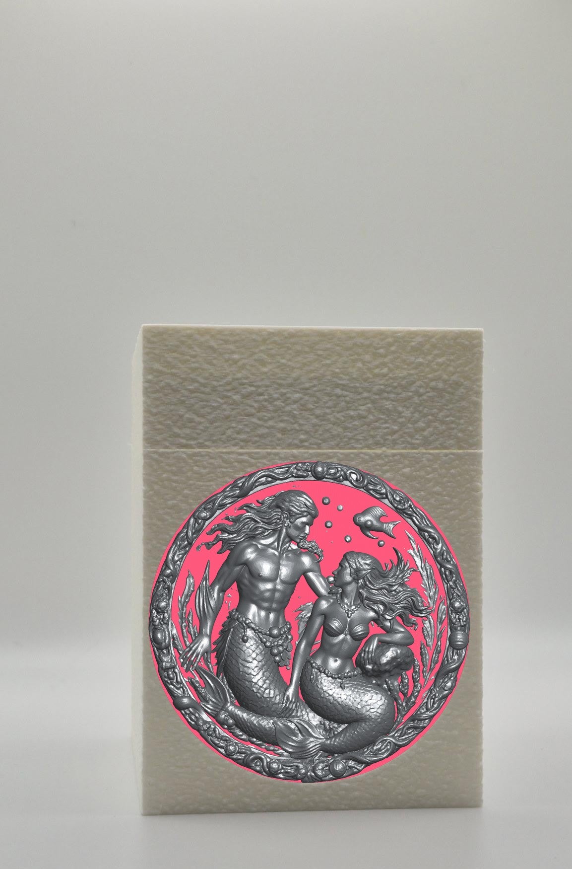 Merfolk Card Box — White