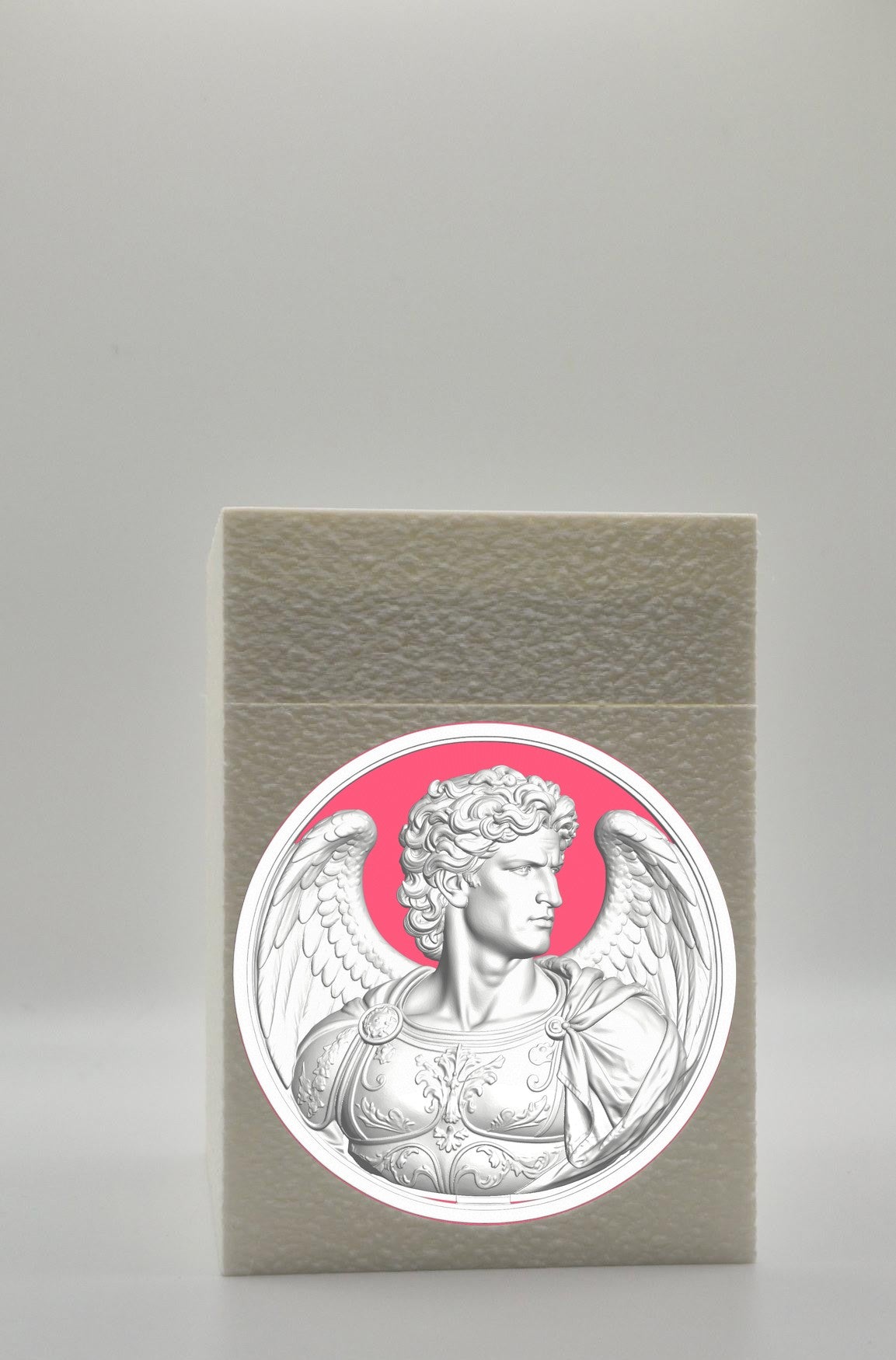 Angel Card Box — White