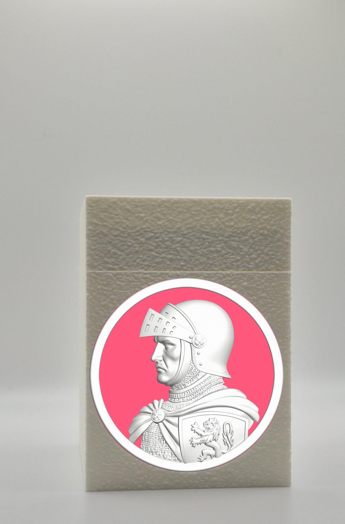 Knight Card Box — White