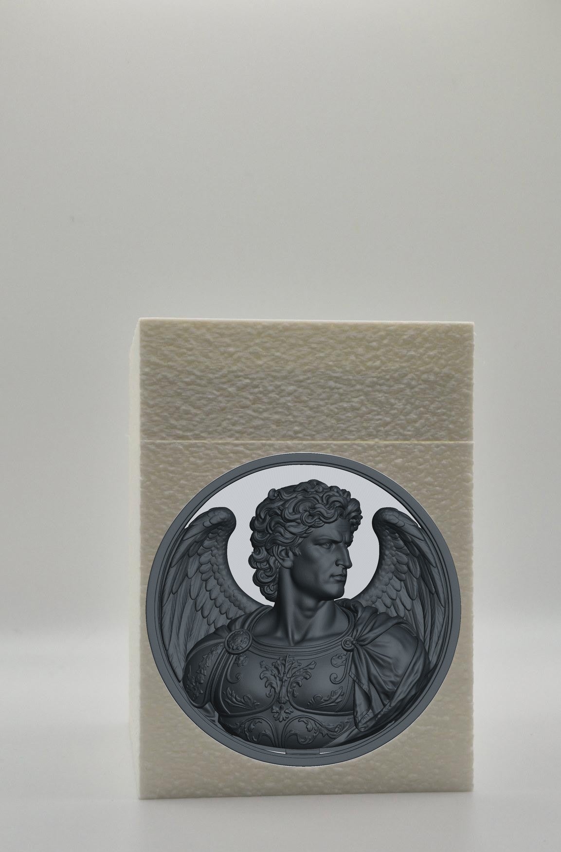 Angel Card Box — White