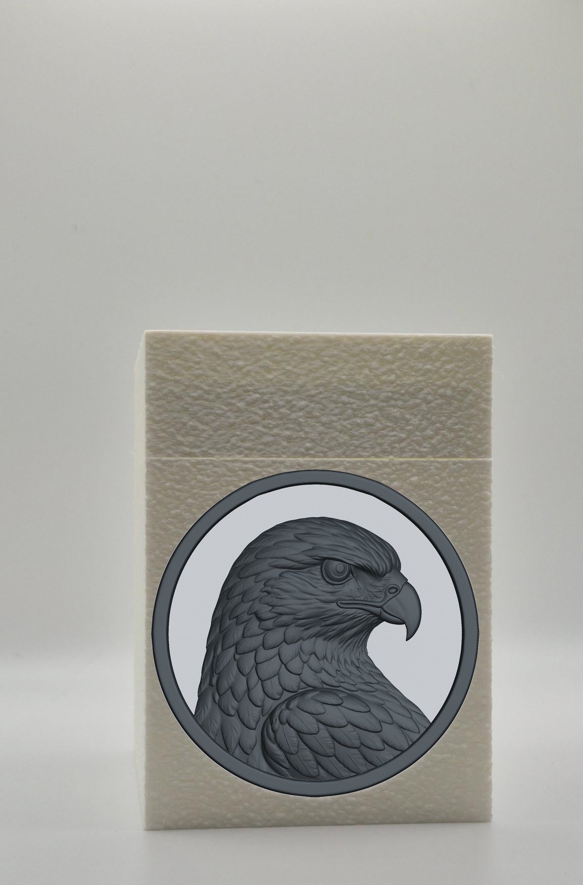 Eagle Card Box — White
