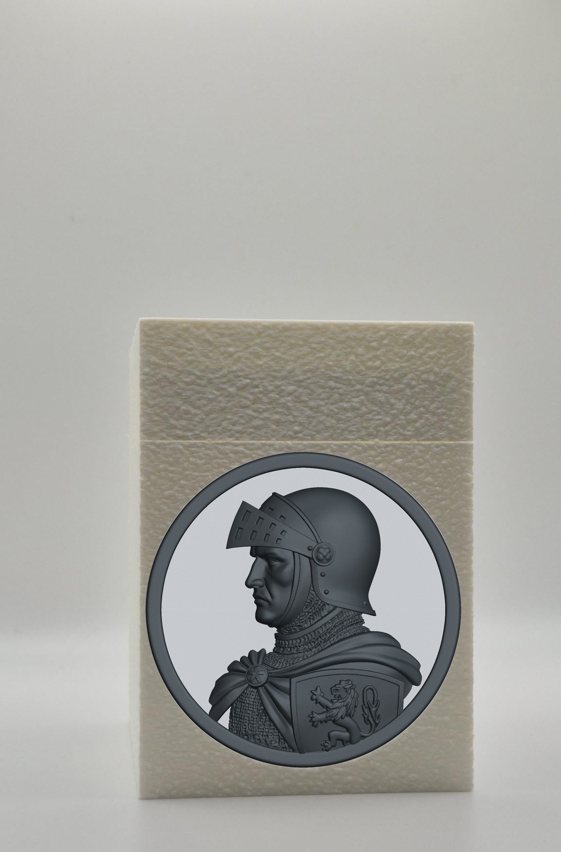 Knight Card Box — White