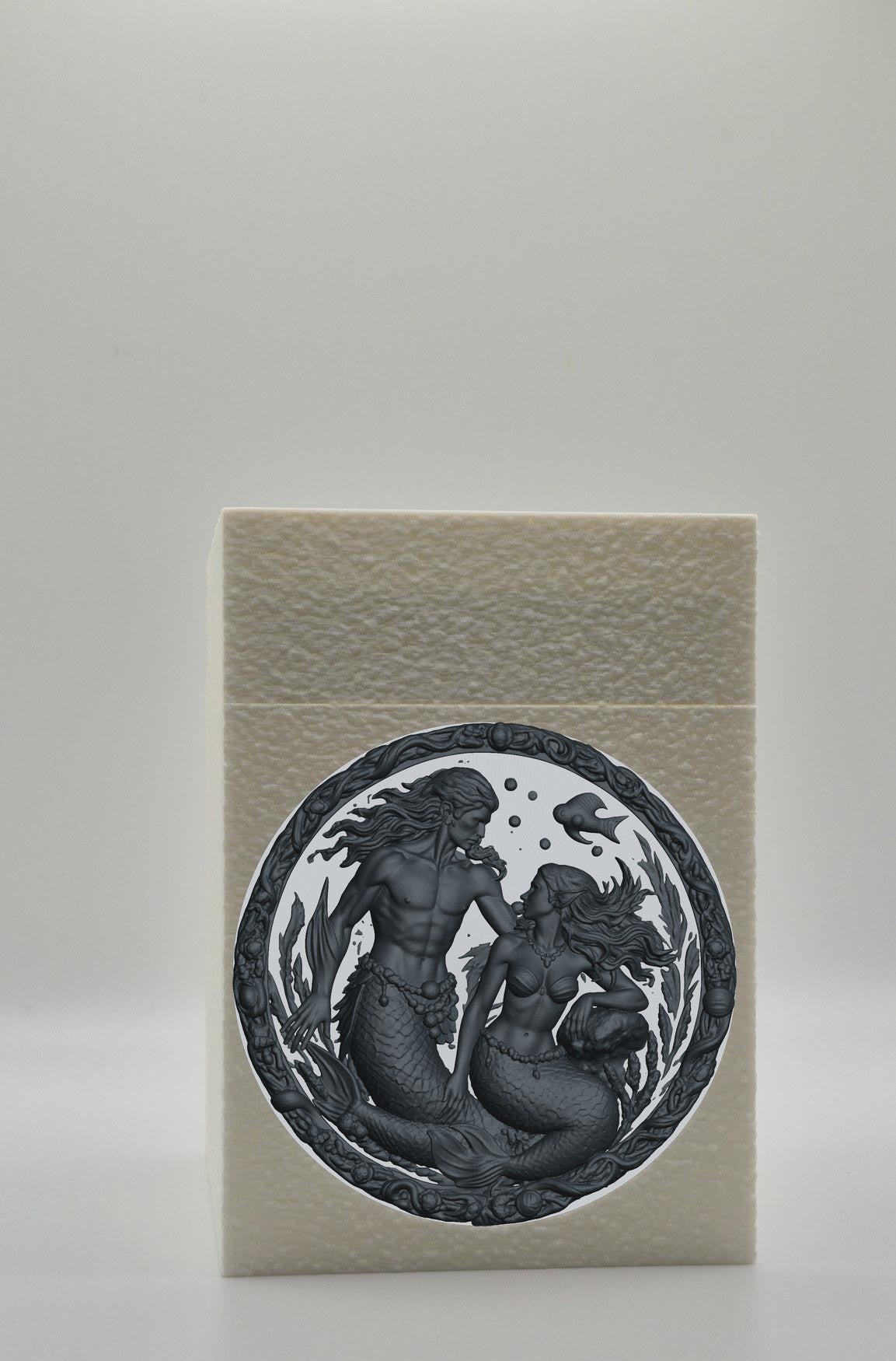 Merfolk Card Box — White