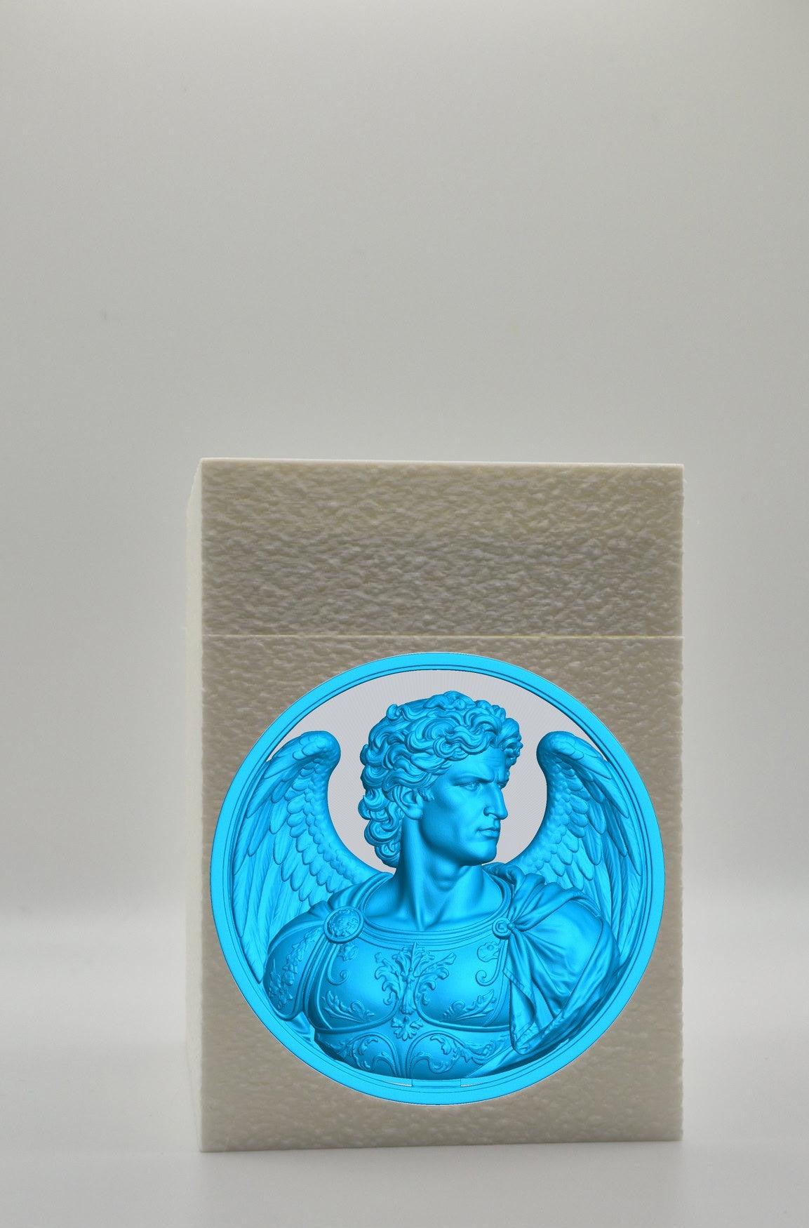 Angel Card Box — White
