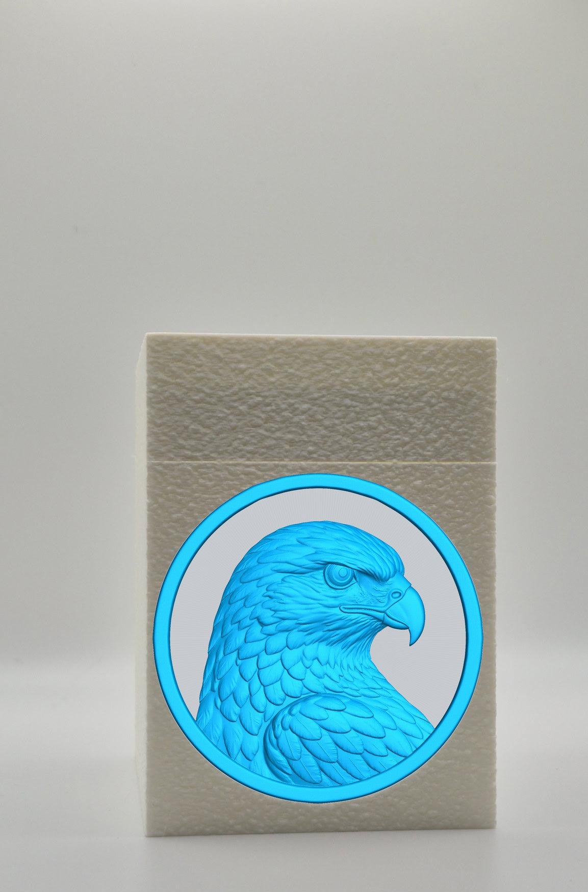 Eagle Card Box — White
