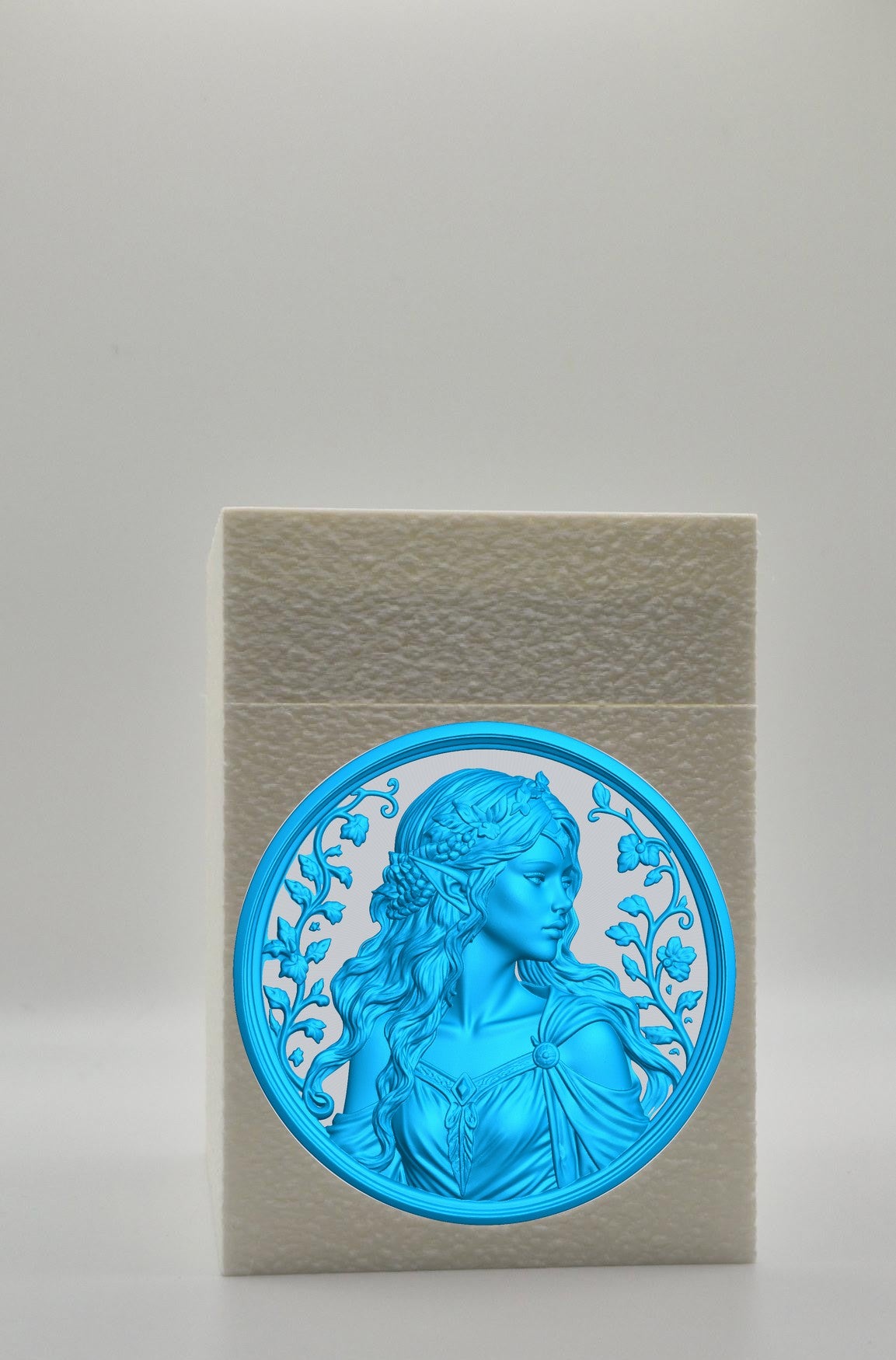 Elf Maiden Card Box — White