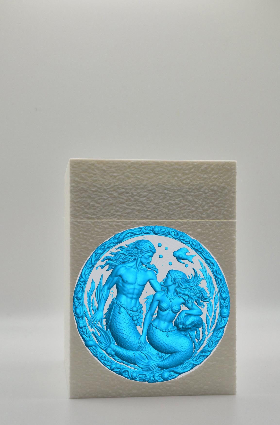 Merfolk Card Box — White
