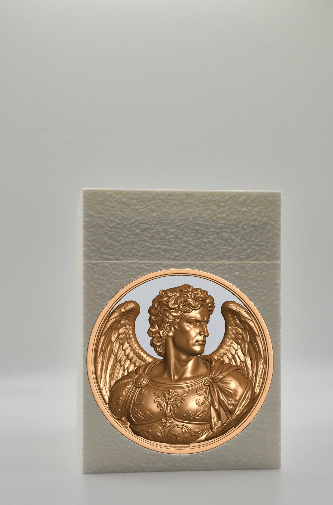 Angel Card Box — White