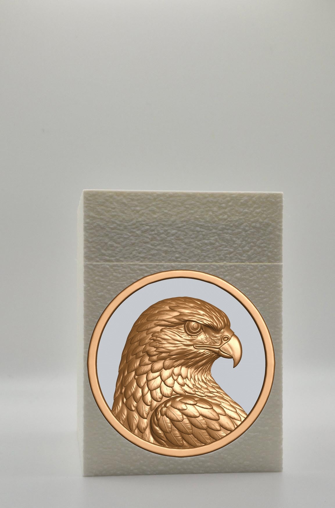 Eagle Card Box — White
