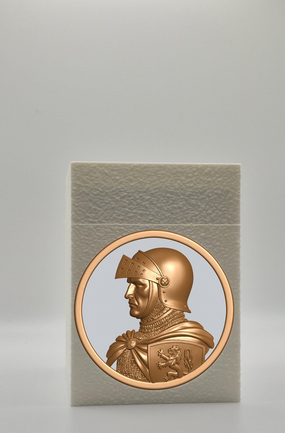 Knight Card Box — White