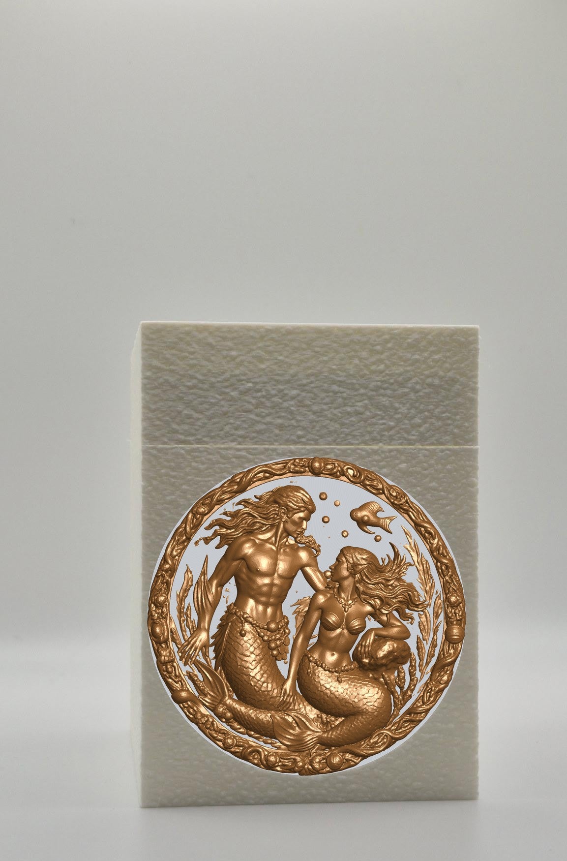 Merfolk Card Box — White