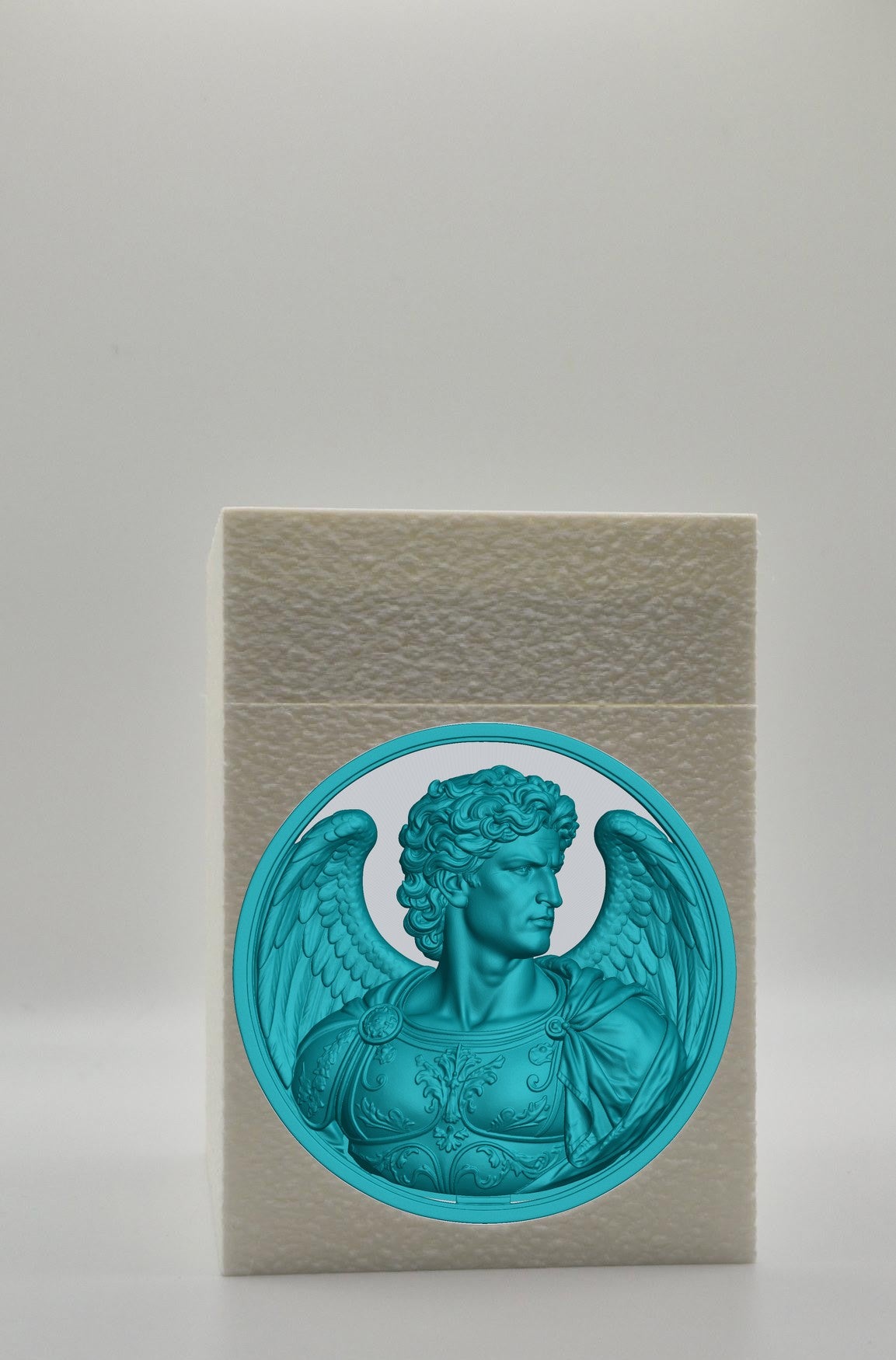 Angel Card Box — White