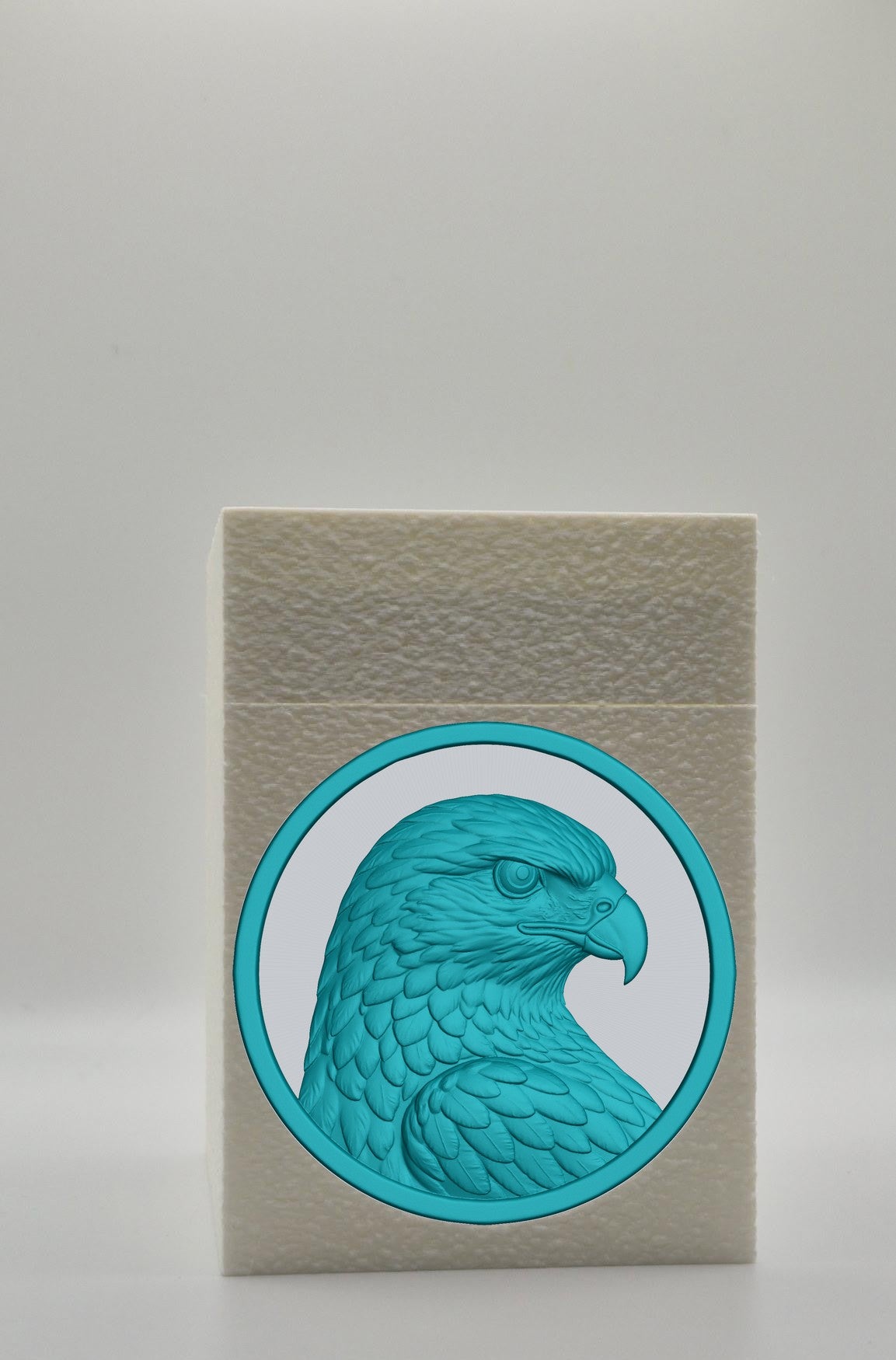 Eagle Card Box — White