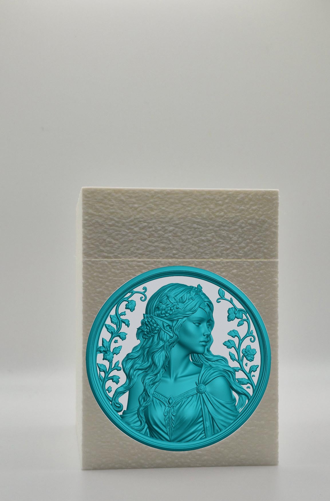 Elf Maiden Card Box — White