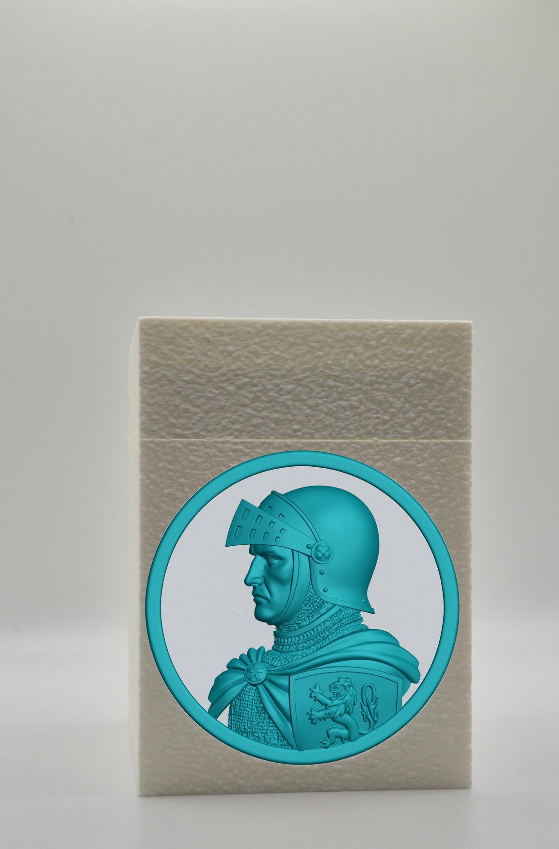 Knight Card Box — White