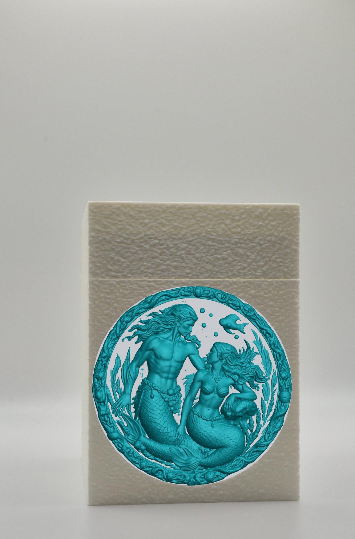 Merfolk Card Box — White