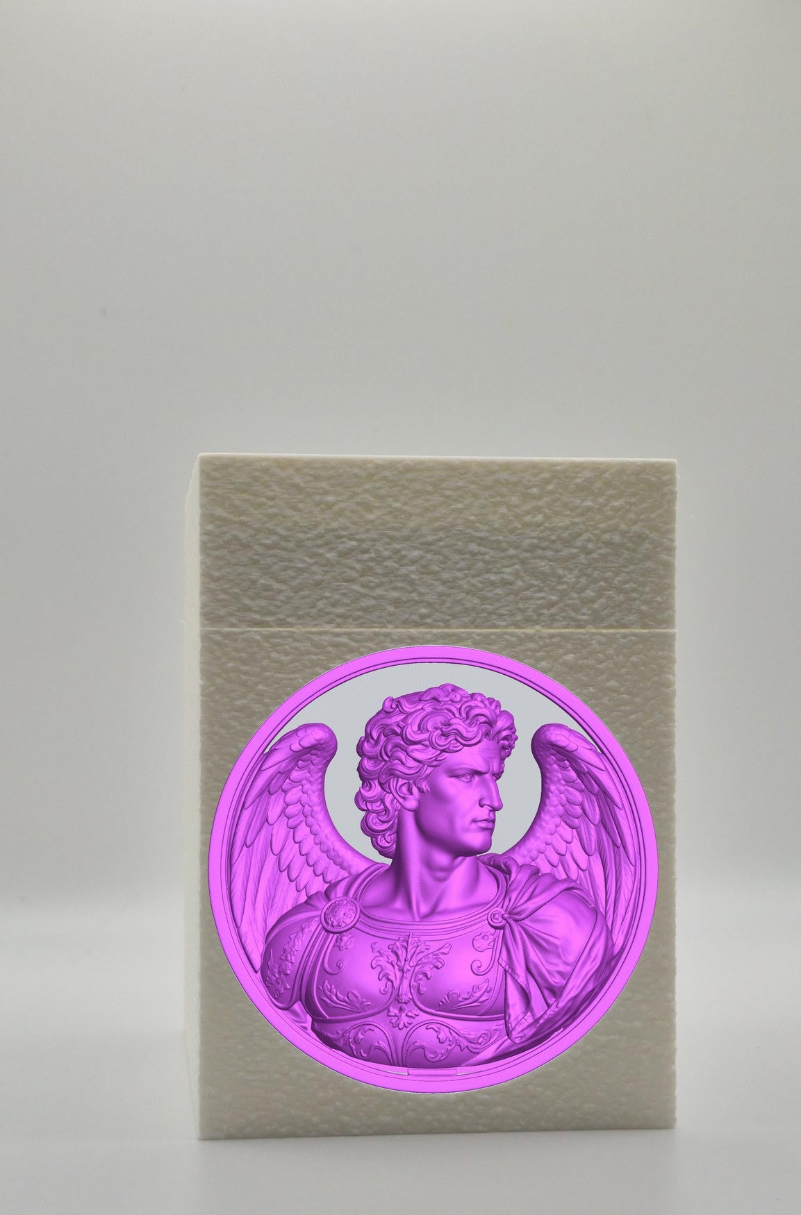 Angel Card Box — White