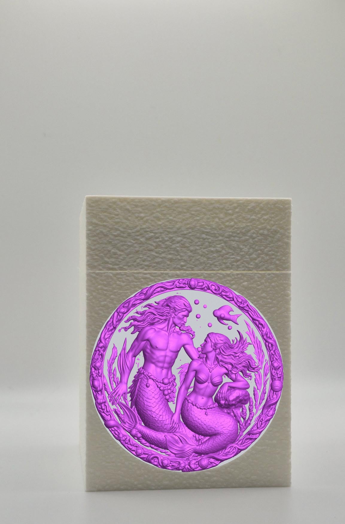 Merfolk Card Box — White
