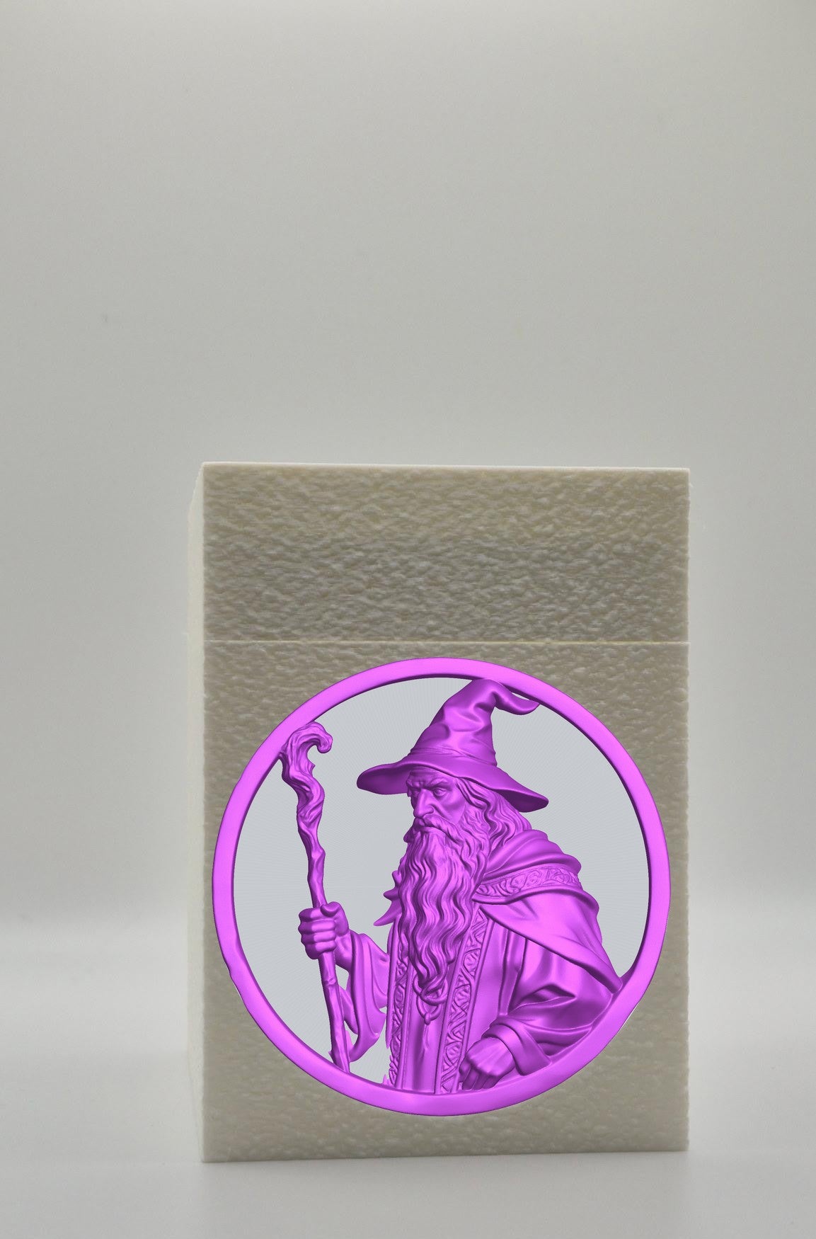 Wizard Card Box — White