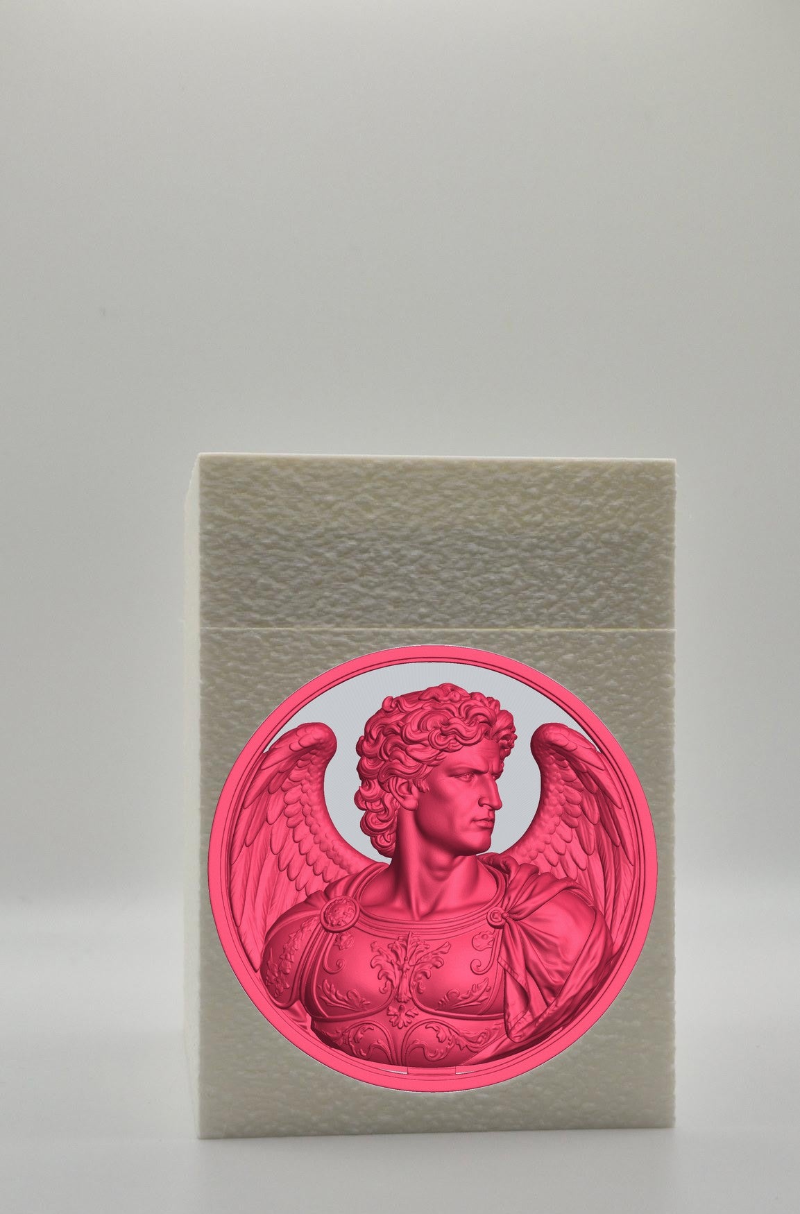 Angel Card Box — White