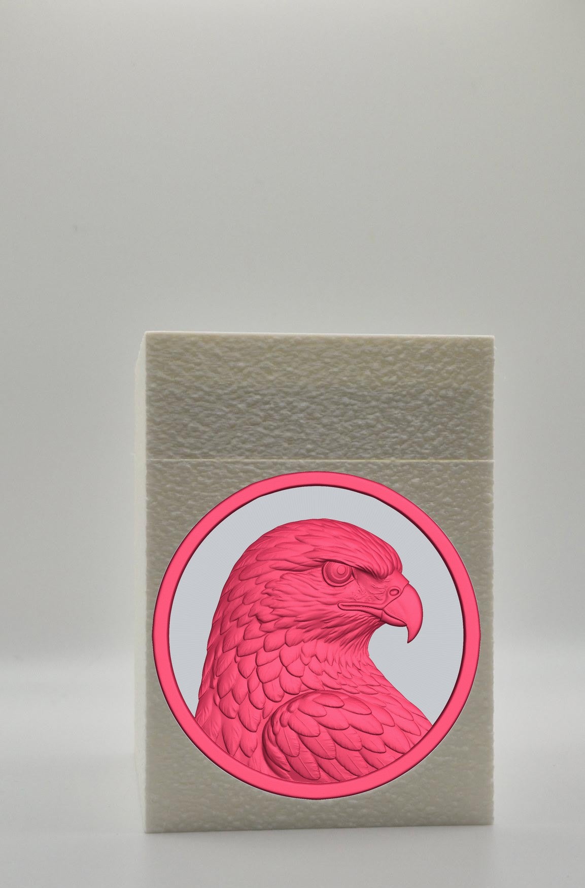 Eagle Card Box — White