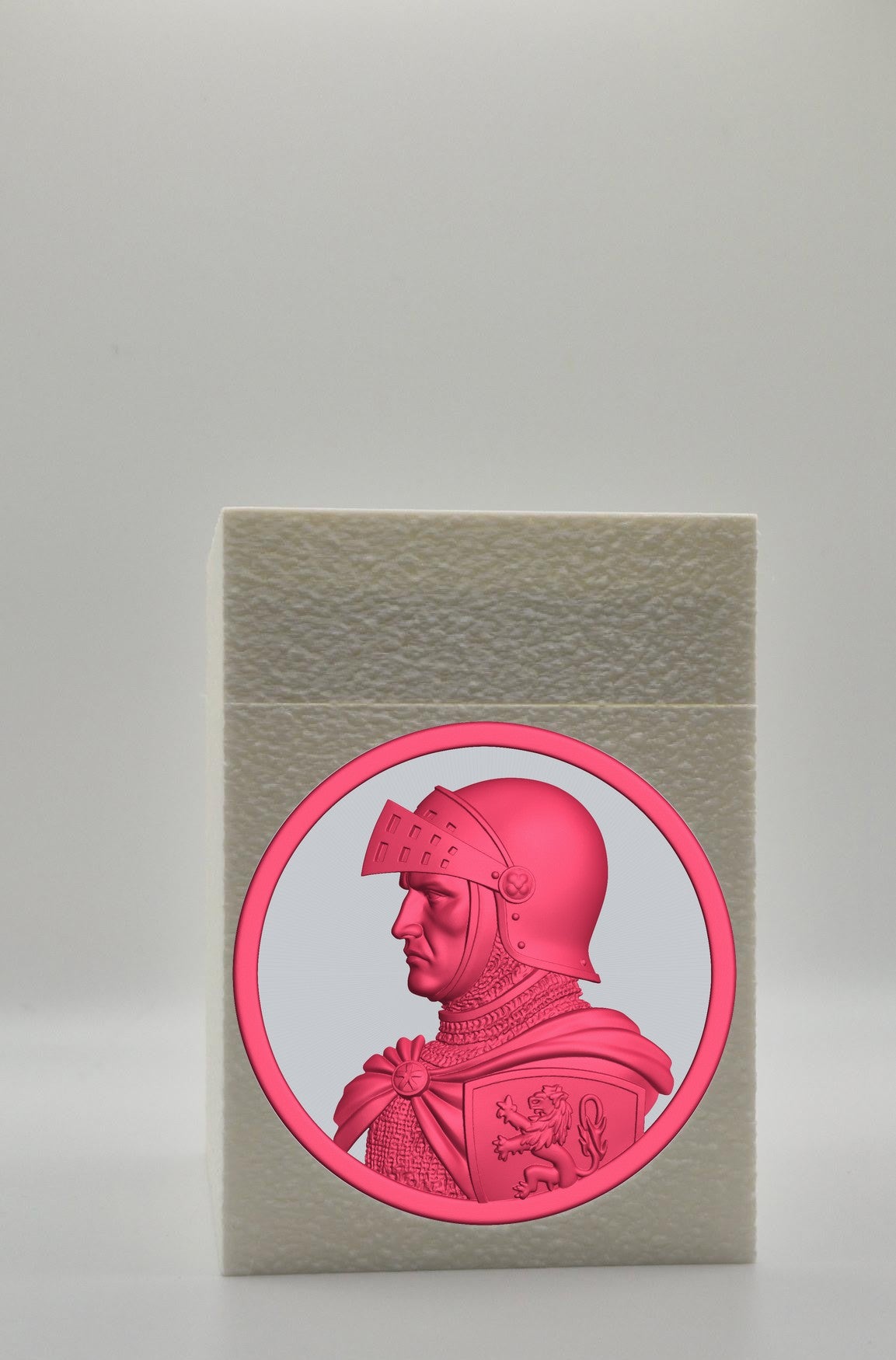 Knight Card Box — White