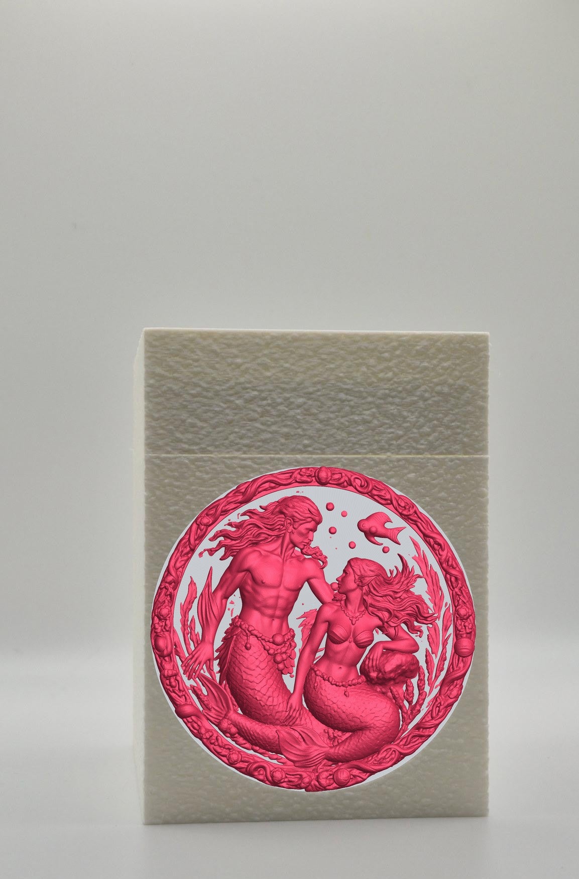 Merfolk Card Box — White