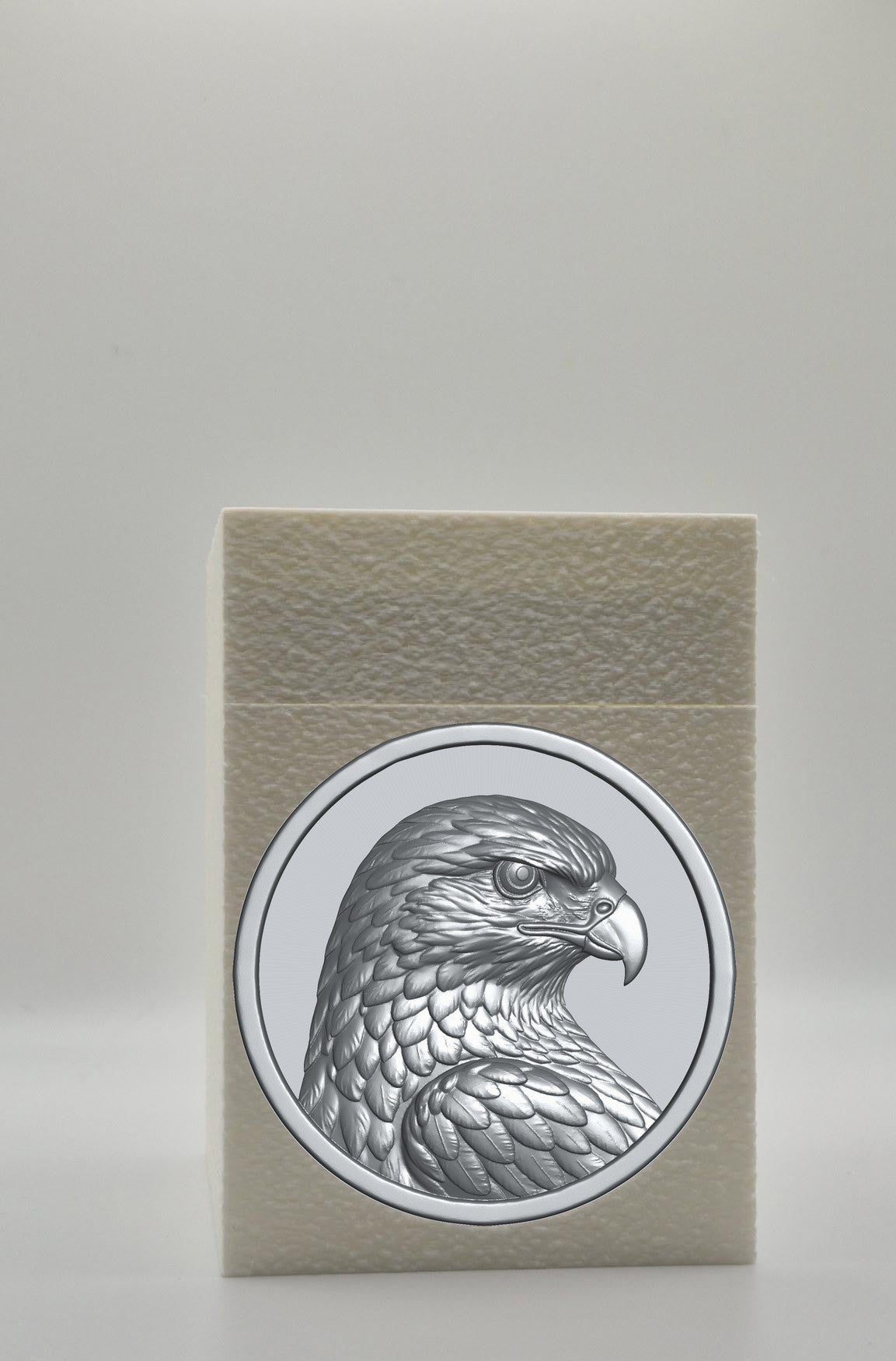 Eagle Card Box — White
