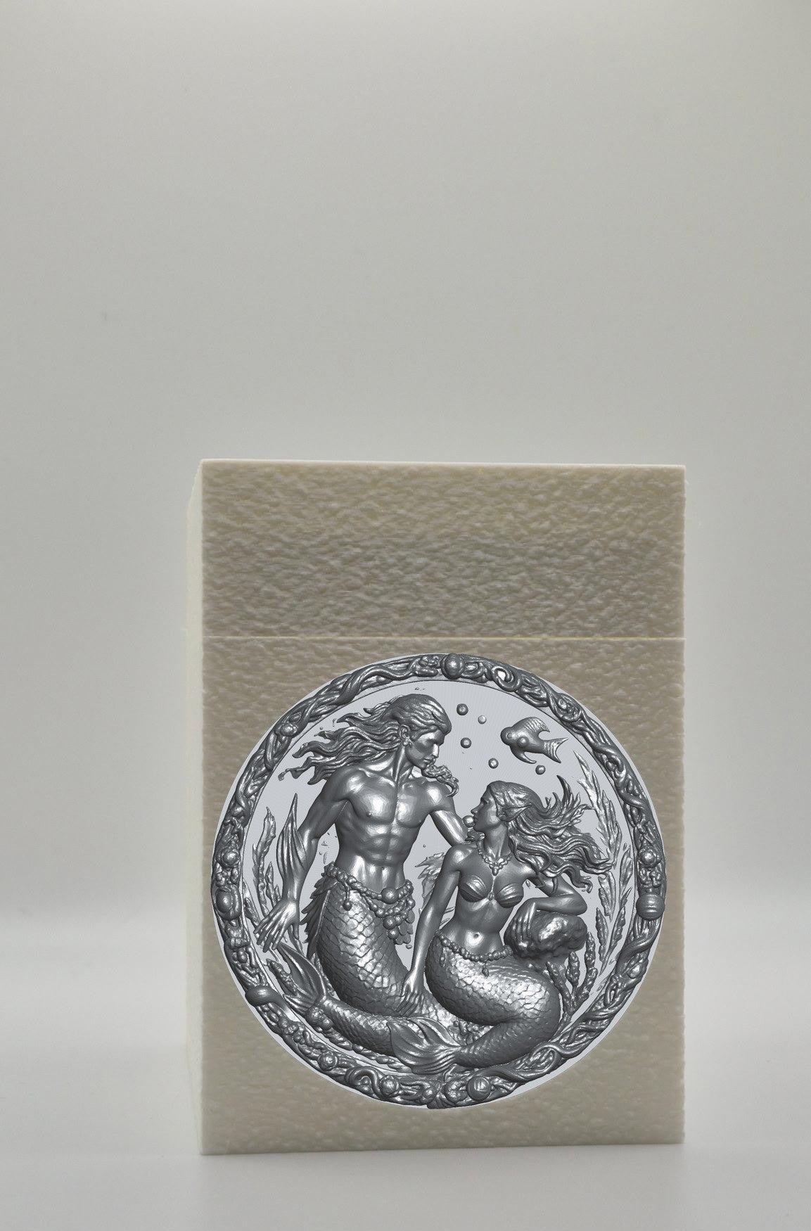 Merfolk Card Box — White